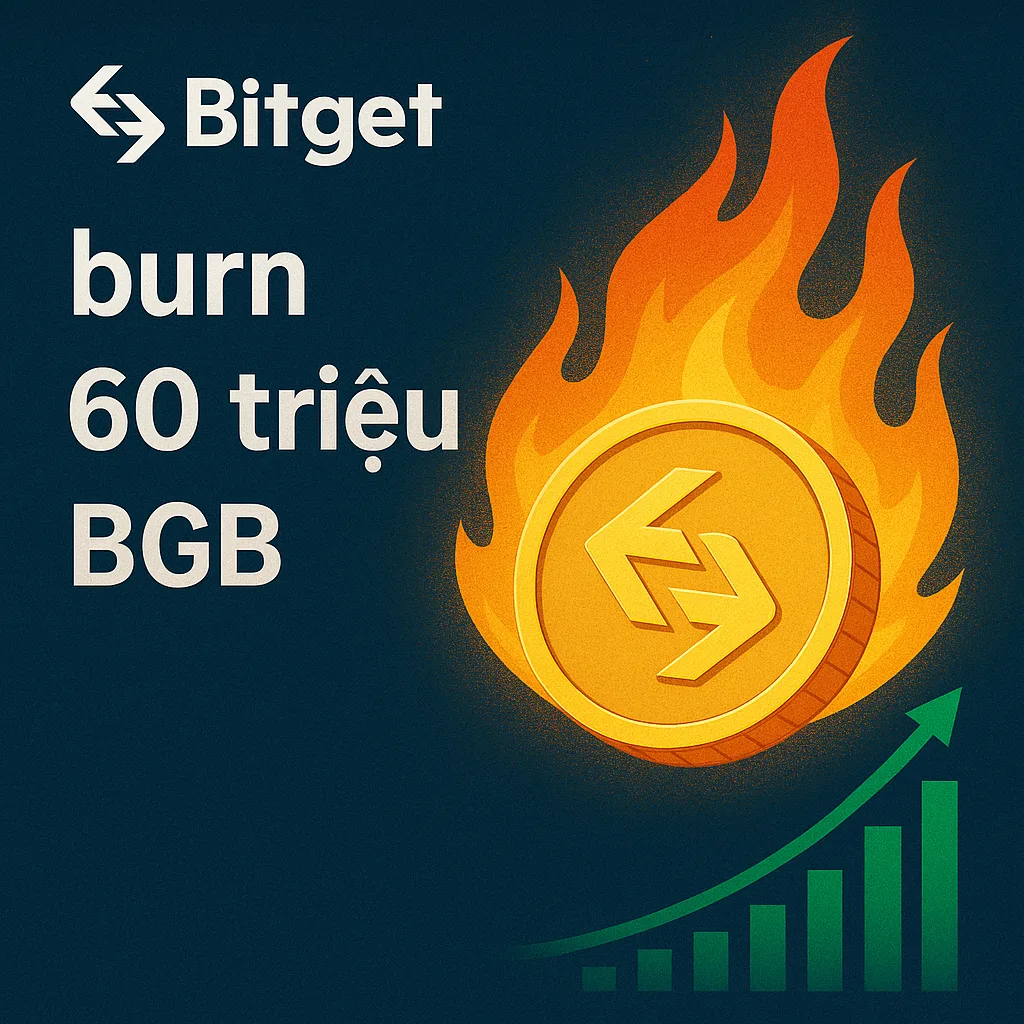 Bitget burn 60 triệu BGB – Tín hiệu tích cực cho thị trường