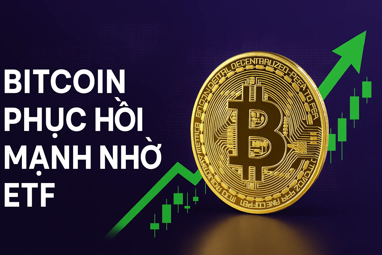 Bitcoin phục hồi mạnh nhờ ETF, niềm tin vào thị trường gia tăng