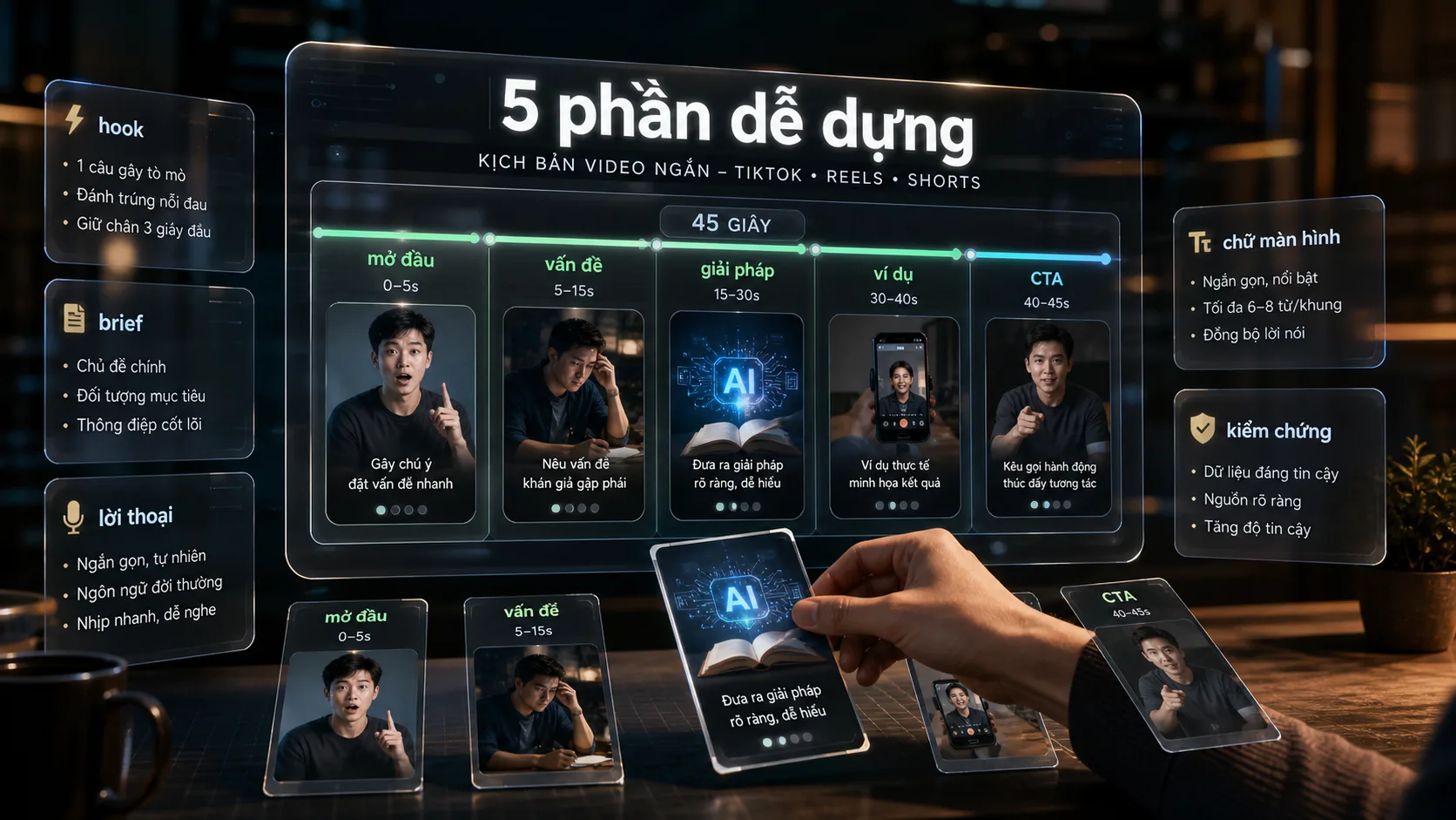 Cách dùng AI để viết kịch bản video ngắn hiệu quả cho người mới - minh họa 3