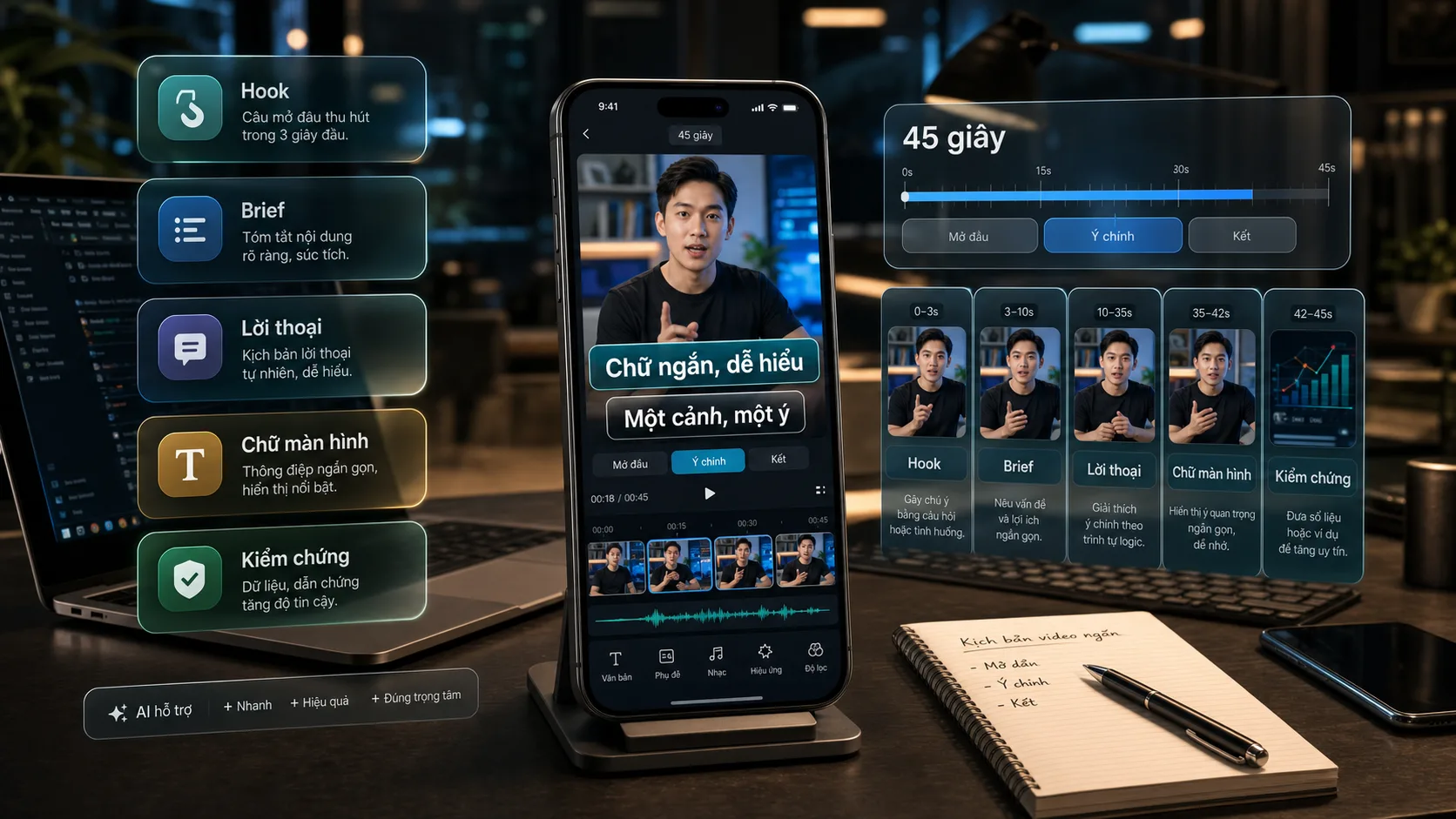 Cách dùng AI để viết kịch bản video ngắn hiệu quả cho người mới - minh họa 4