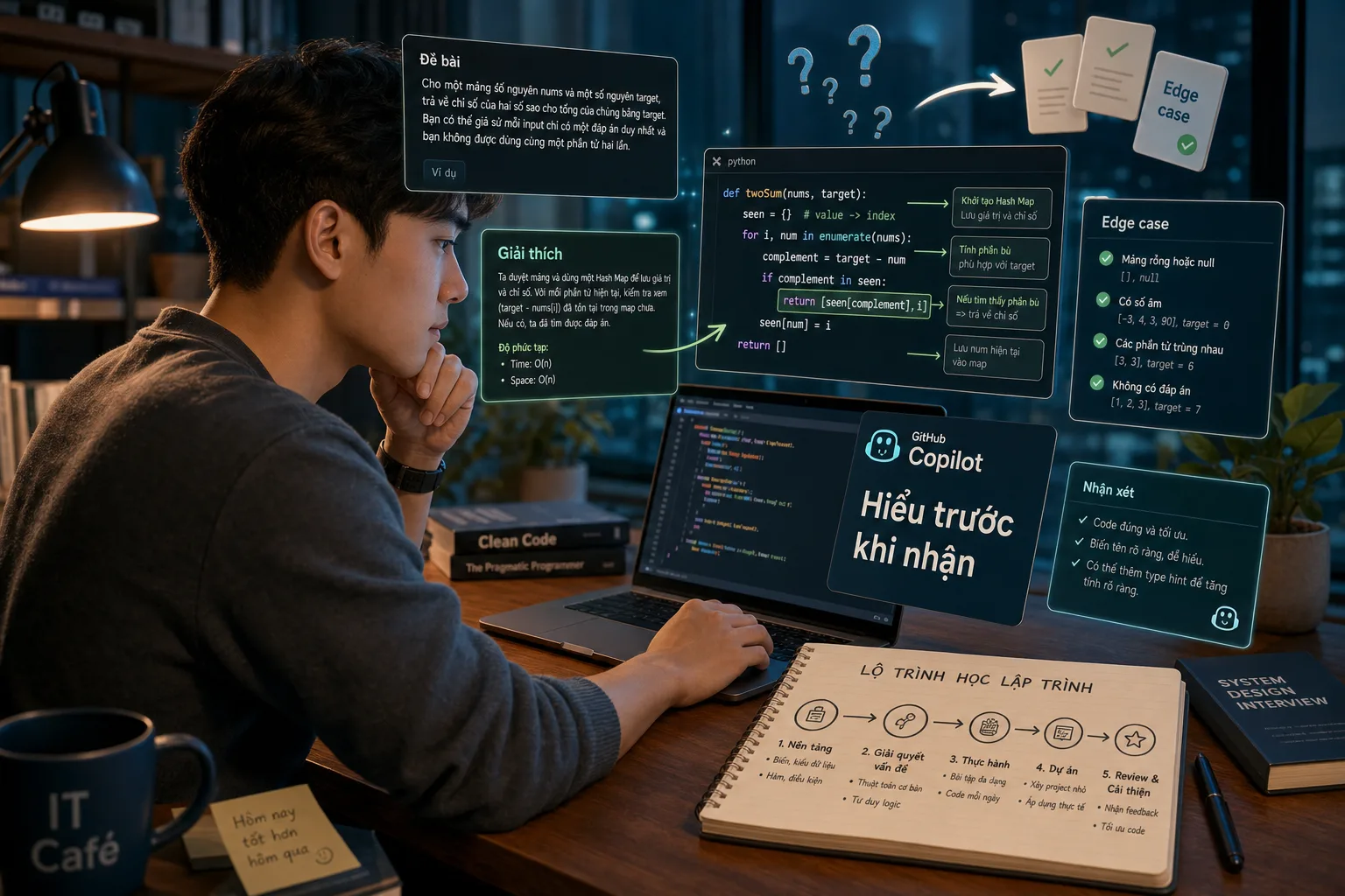 Người mới học lập trình cần dùng GitHub Copilot có kiểm soát