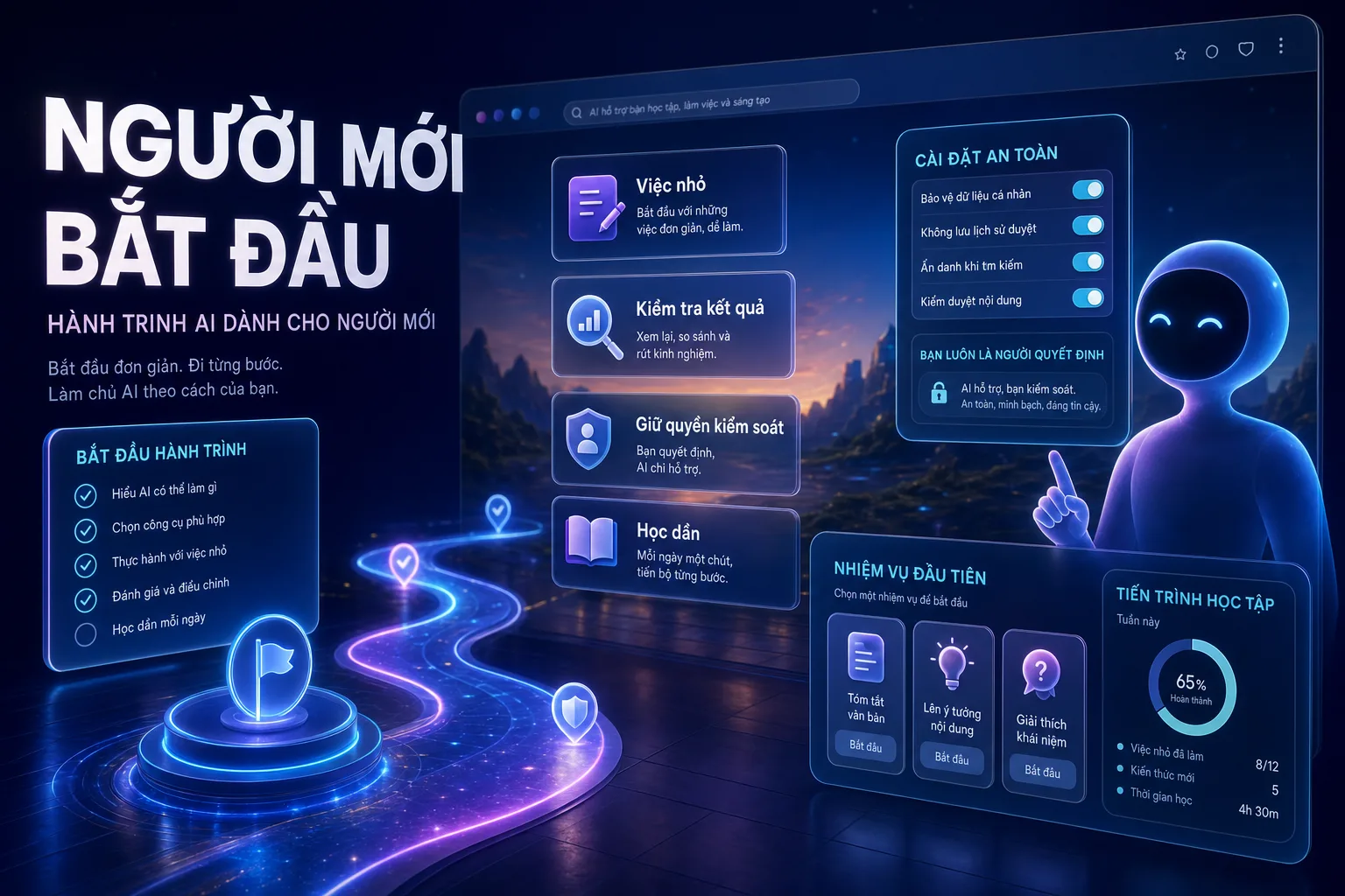 Người mới bắt đầu dùng AI browser