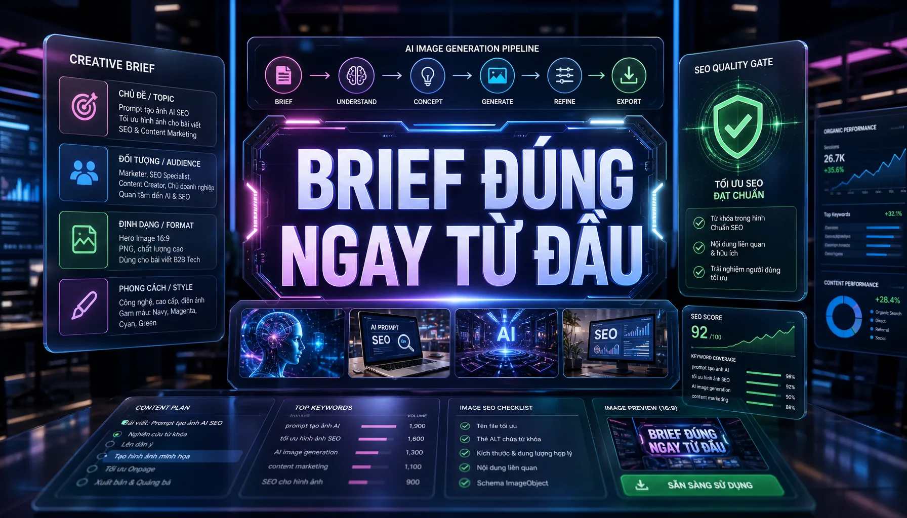 Cách viết prompt tạo ảnh AI dùng được cho bài SEO - BRIEF ĐÚNG NGAY TỪ ĐẦU