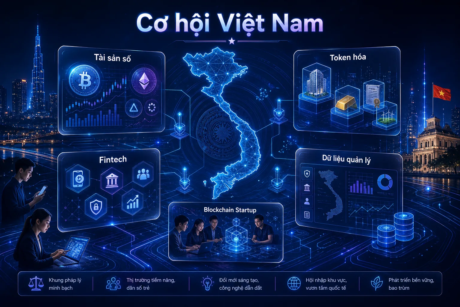 Cơ hội cho thị trường tài sản số Việt Nam