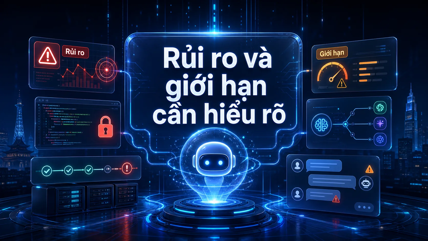 Rủi ro và giới hạn cần hiểu rõ trong bài Hermes Agent là gì? AI agent mã nguồn mở càng dùng càng thông minh