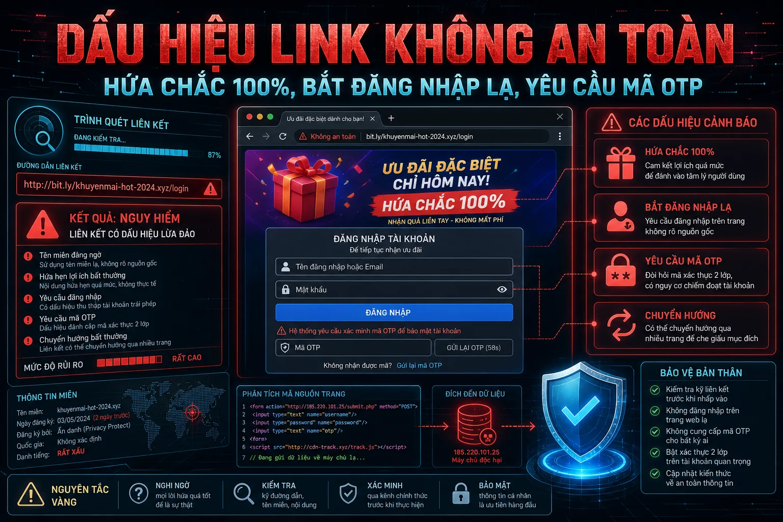 Nhận biết link trial ChatGPT Plus không an toàn trước khi đăng nhập