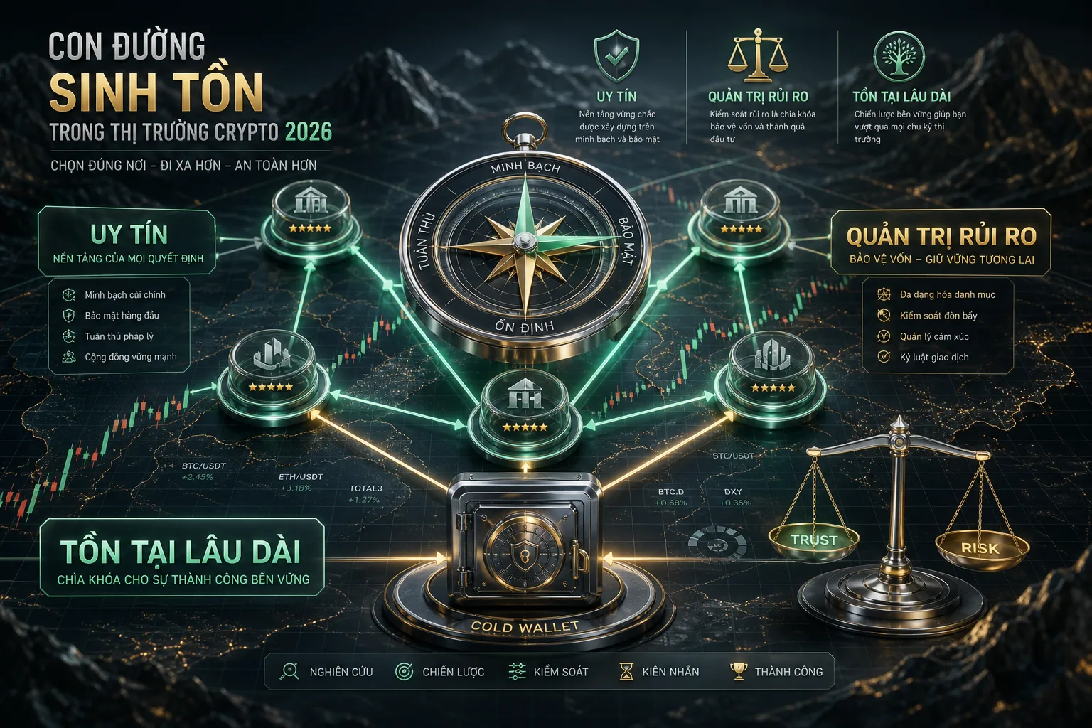 Top 5 sàn giao dịch tiền điện tử uy tín nhất năm 2026