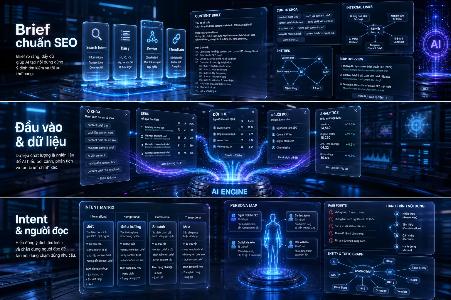 Cách dùng AI để lập content brief chuẩn SEO cho người mới