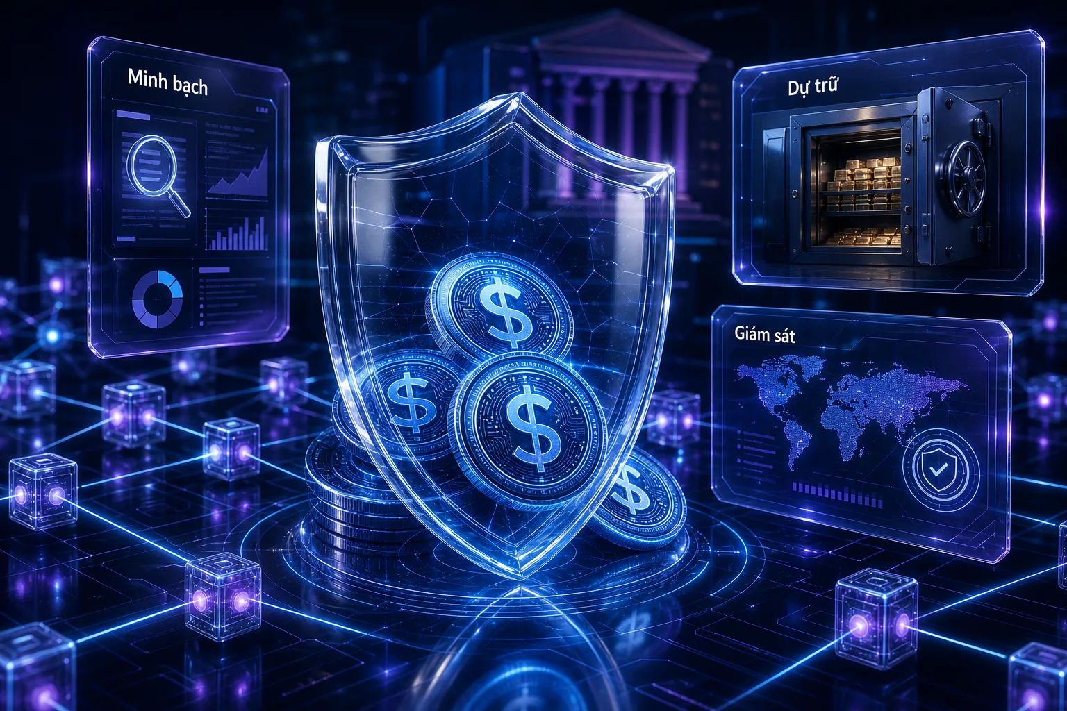 Rủi ro dự trữ minh bạch và giám sát stablecoin