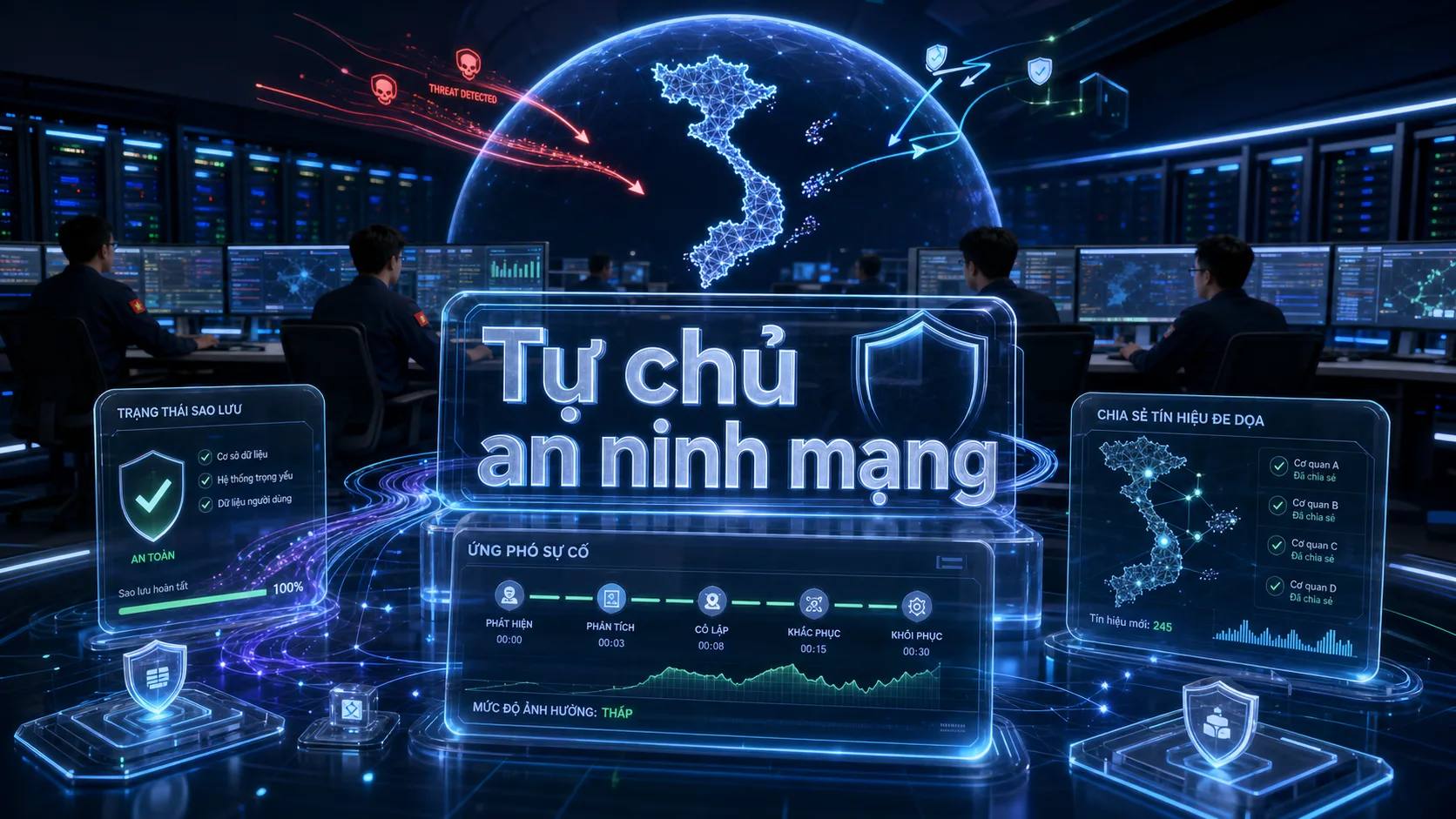 Tự chủ an ninh mạng - hạ tầng số trọng yếu