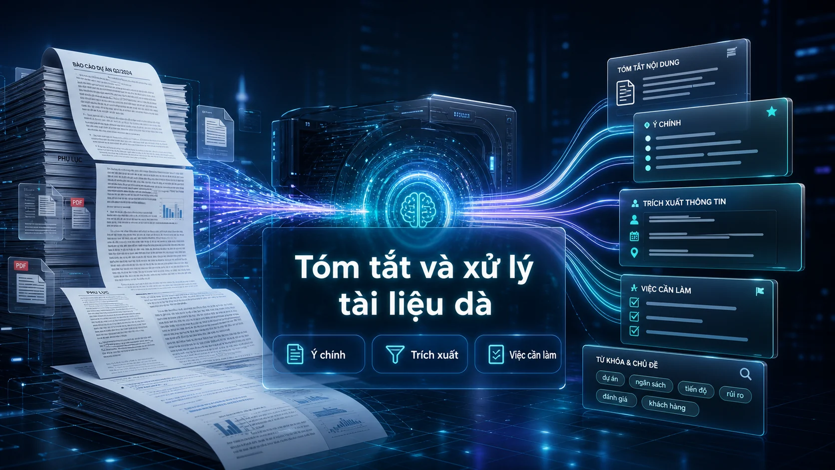 Tóm tắt và xử lý tài liệu dà trong bài 7 cách dùng ChatGPT và Gemini hiệu quả cho công việc