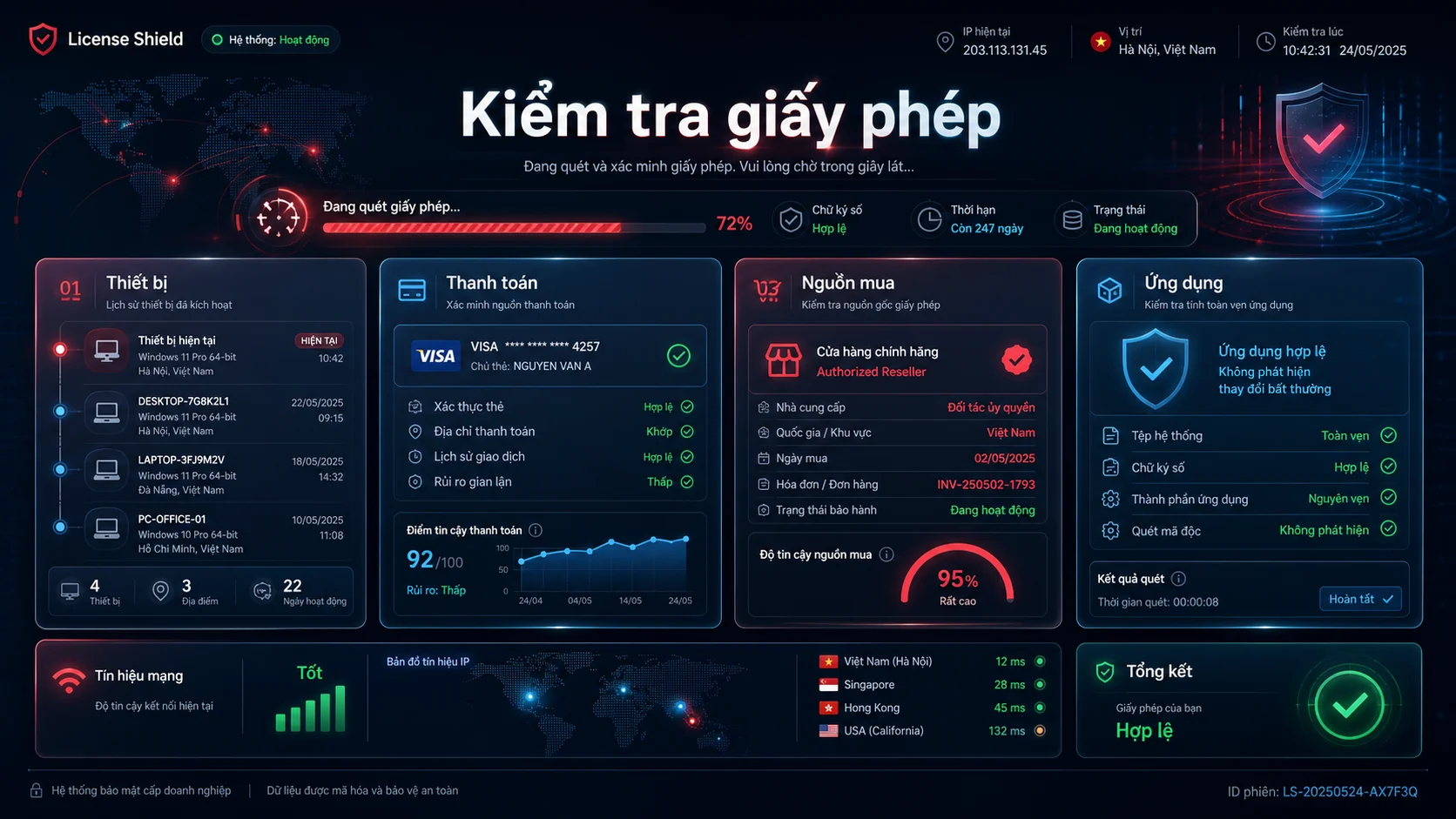 Adobe Genuine Service kiểm tra giấy phép phần mềm Adobe