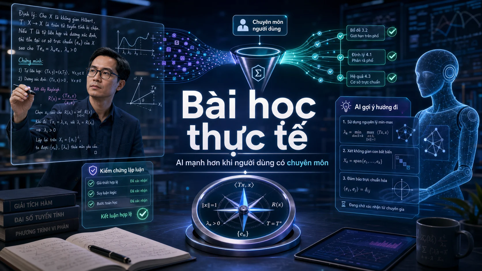 Bài học thực tế trong bài AI co-mathematician của Google: khi AI bắt đầu làm việc như một cộng sự nghiên cứu