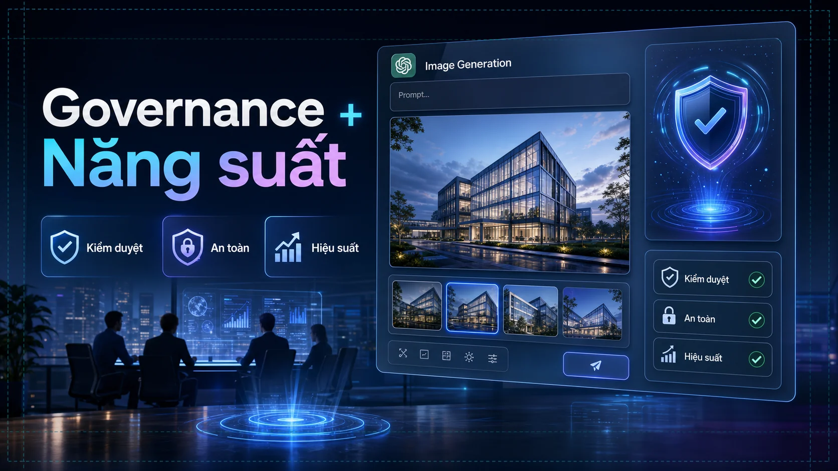 AI governance giúp cân bằng năng suất và an toàn trong doanh nghiệp