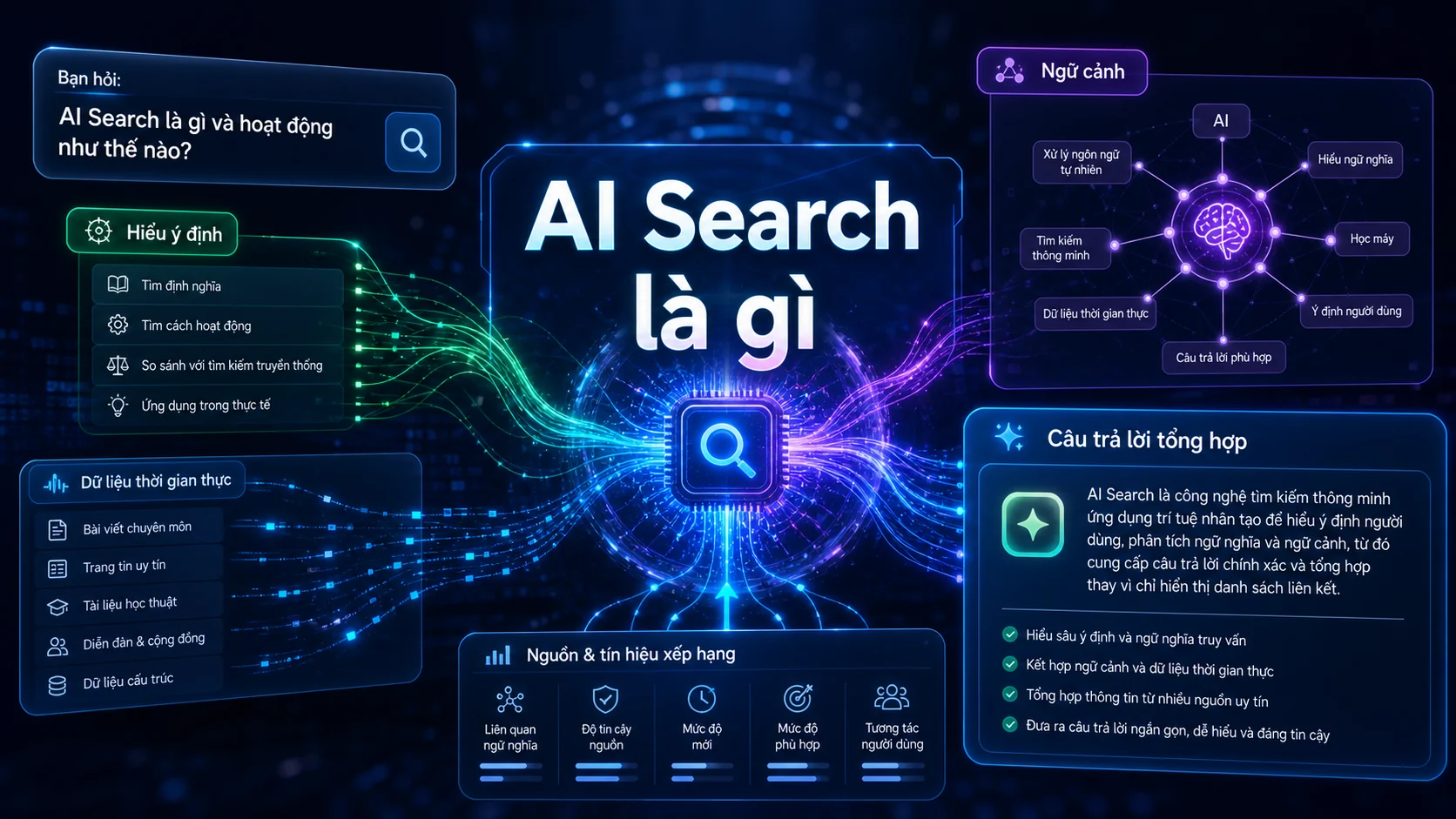 AI Search là gì trong bài AI Search đang phá playbook SEO truyền thống