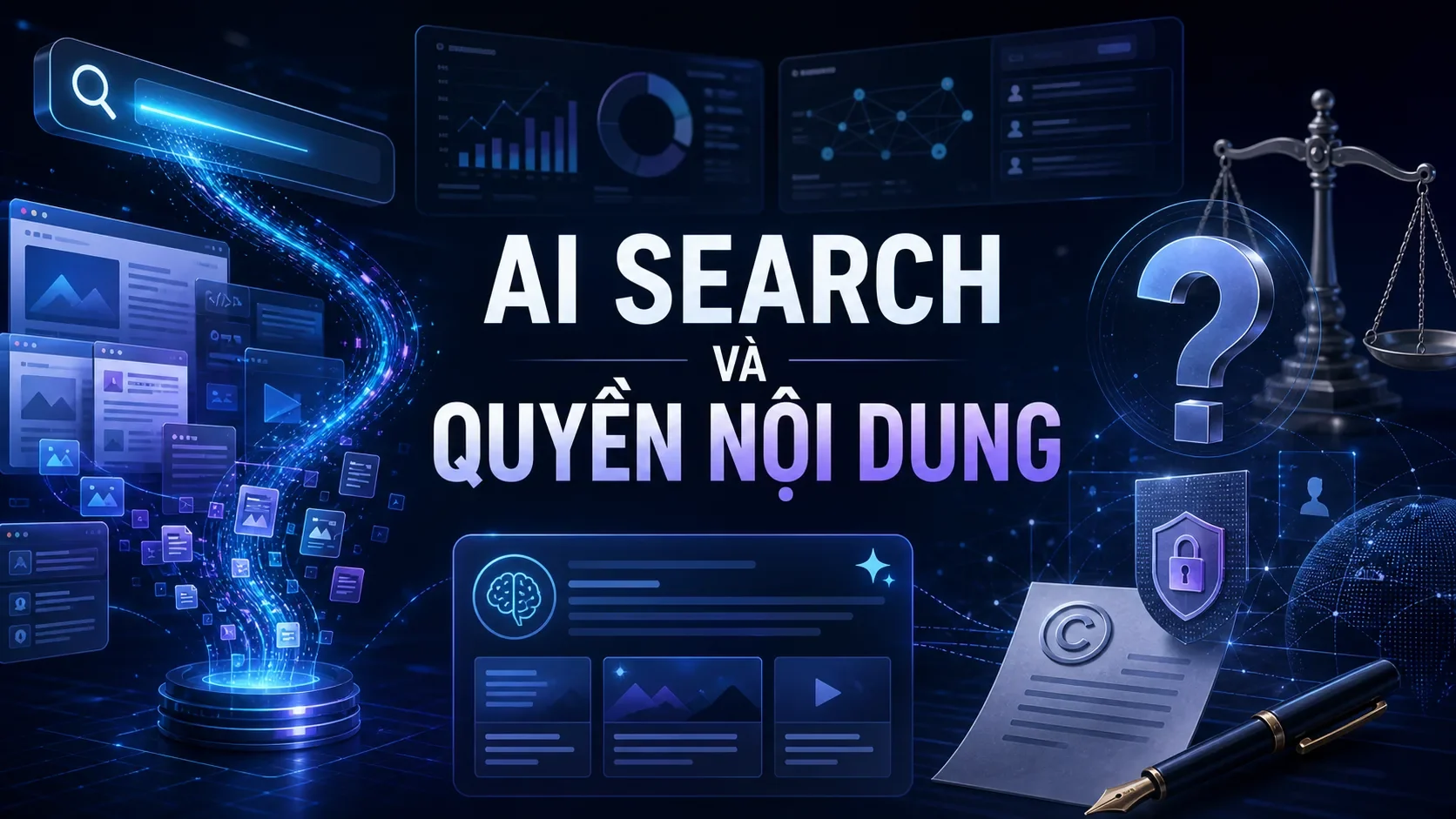 AI Search dùng nội dung website: ai còn quyền kiểm soát?