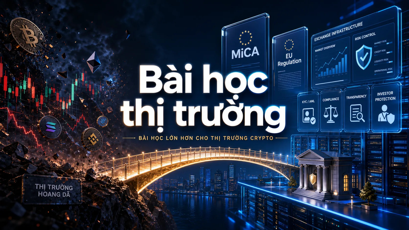 Bài học thị trường crypto từ phép thử Binance MiCA