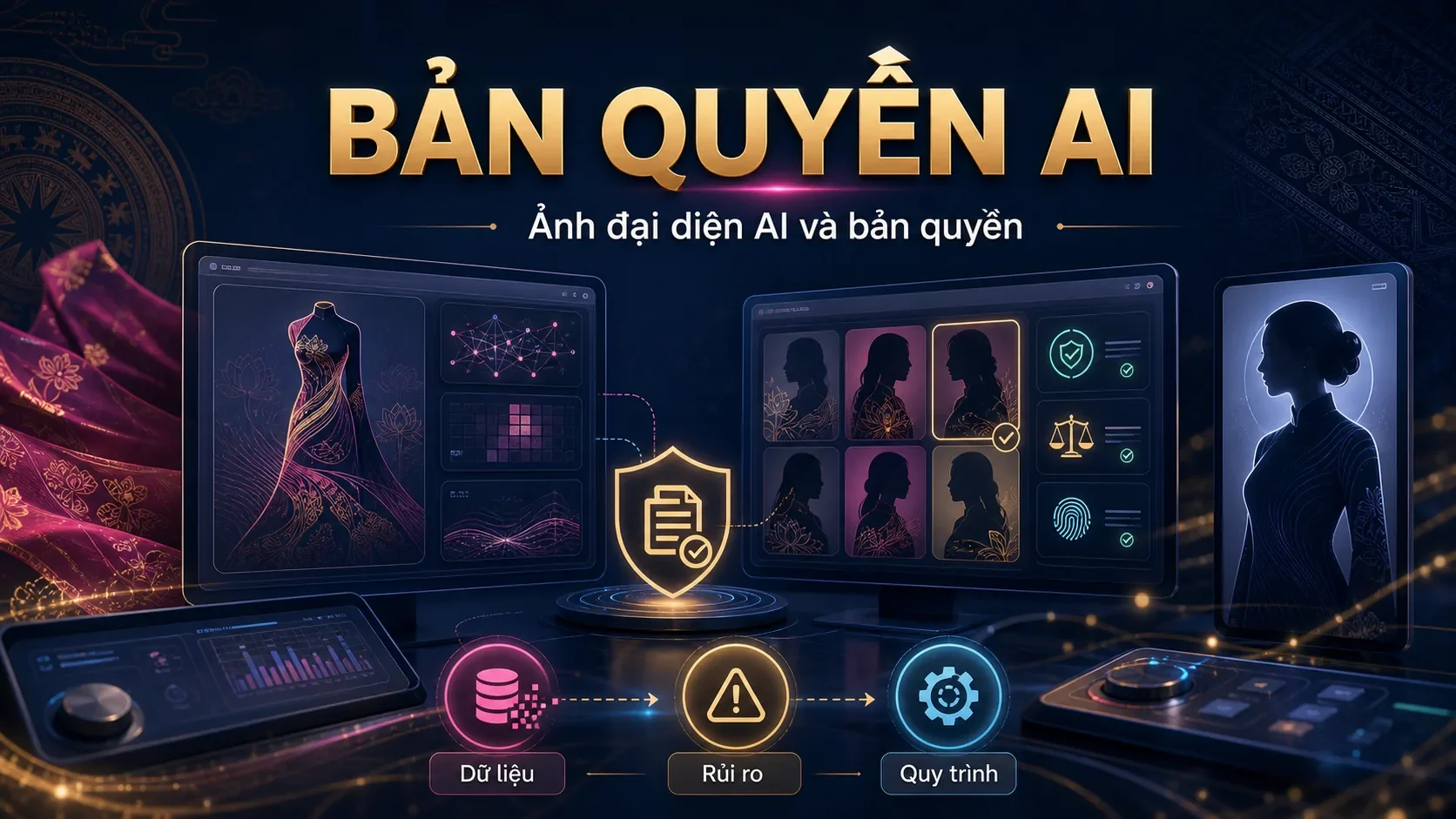 Vụ áo dài Đất Lành: bài học bản quyền AI cho doanh nghiệp