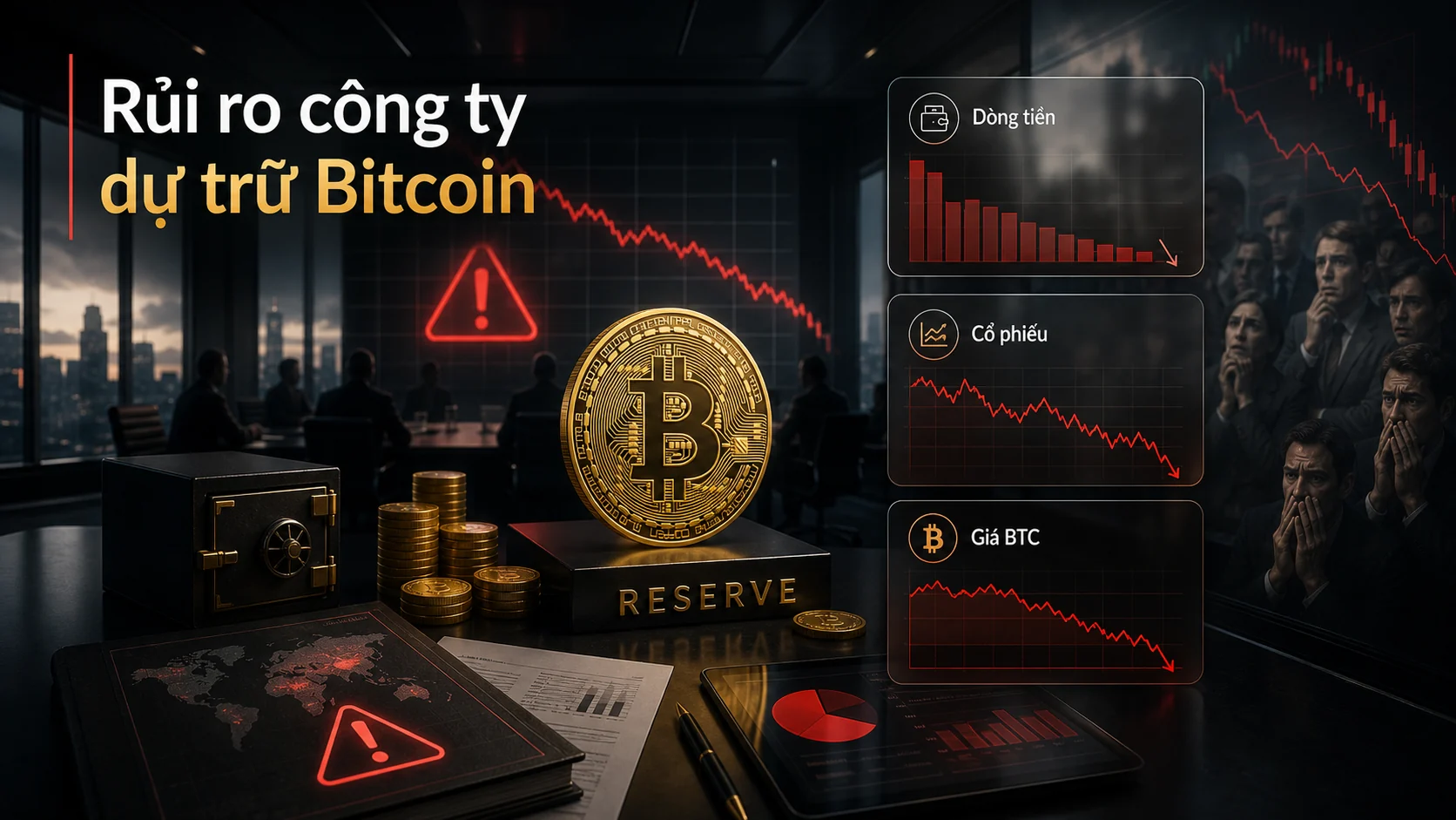 Cổ phiếu Nakamoto rơi xuống đáy mới sau khoản lỗ 239 triệu USD: Bài học từ Bitcoin treasury