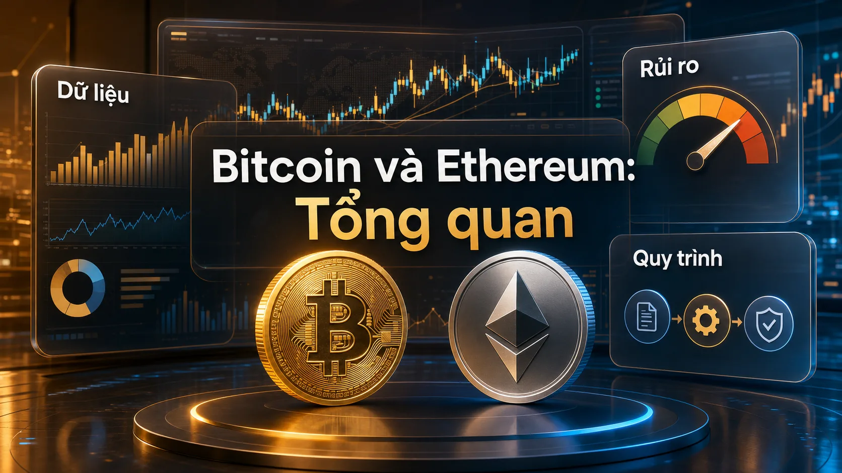 Tổng quan Bitcoin và Ethereum có thể giảm mạnh