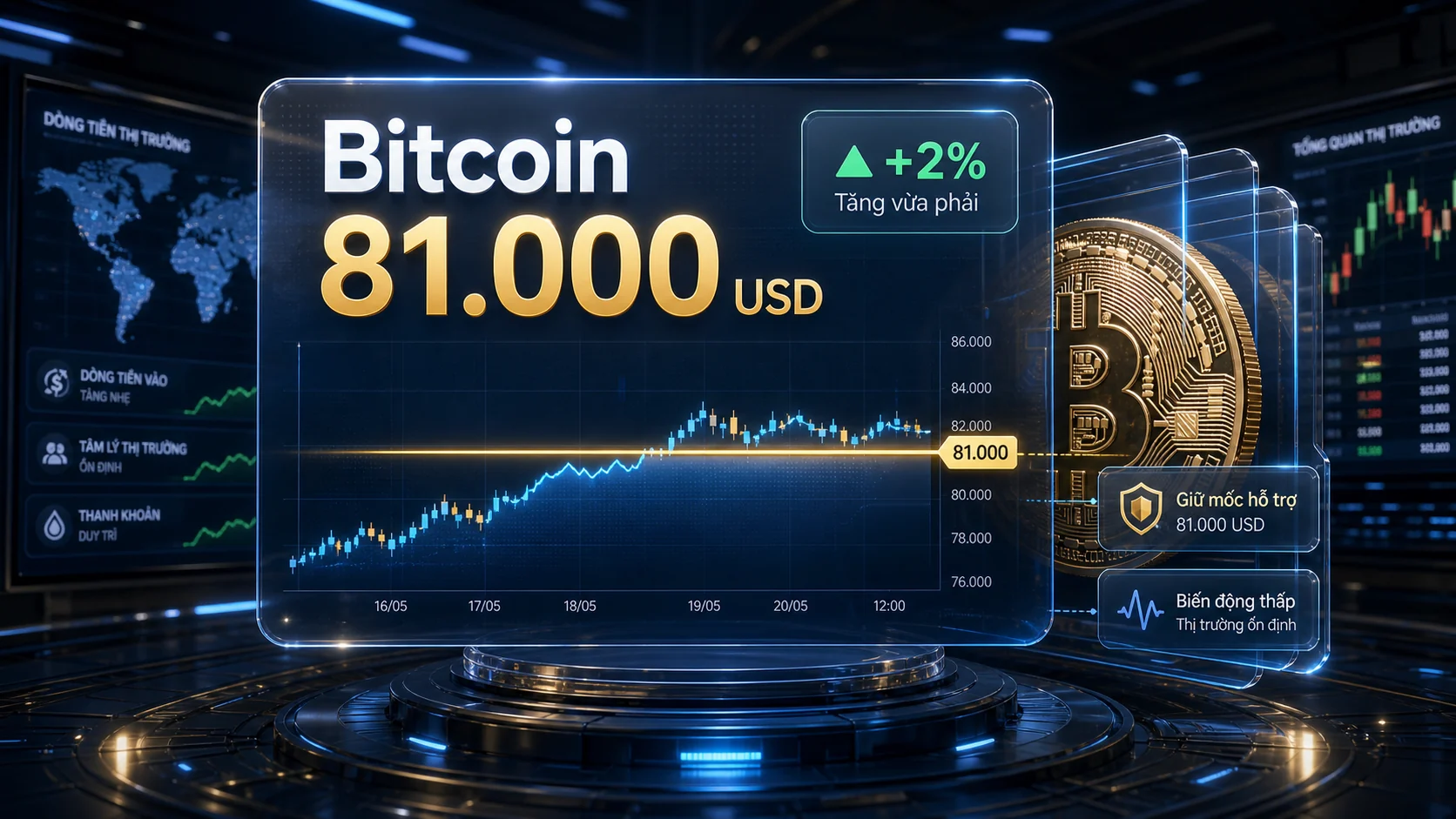 Bitcoin 81.000 USD trong bài Bitcoin giữ mốc 81.000 USD: ETF và CLARITY Act đang nói gì với nhà đầu tư?