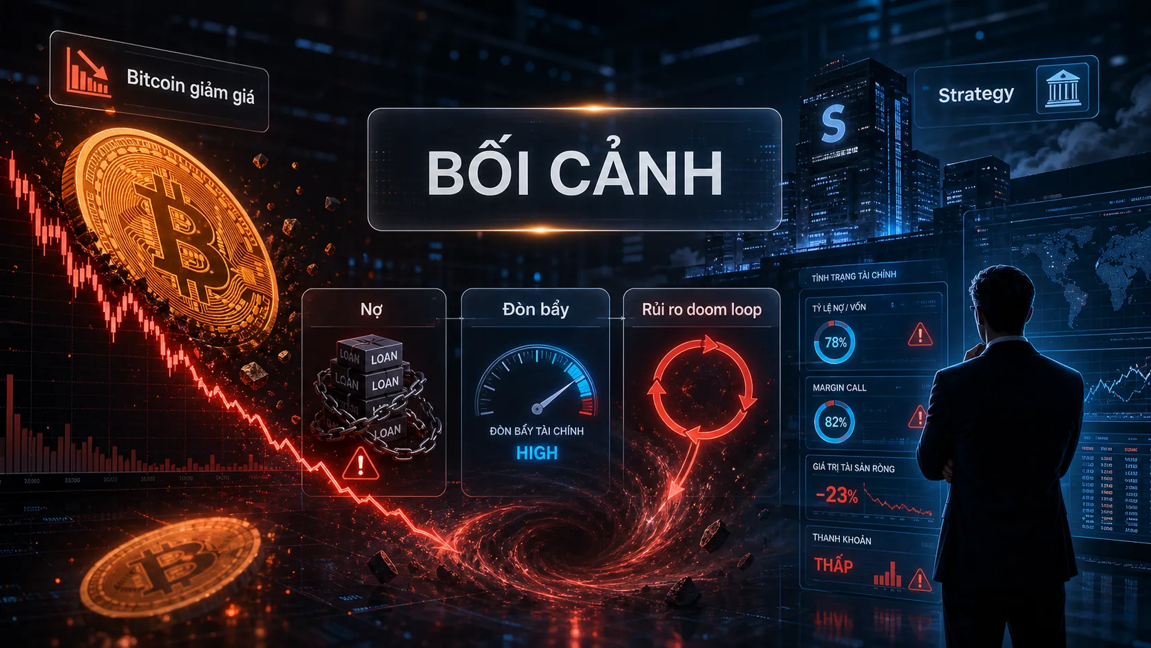 Bitcoin doom loop - bối cảnh