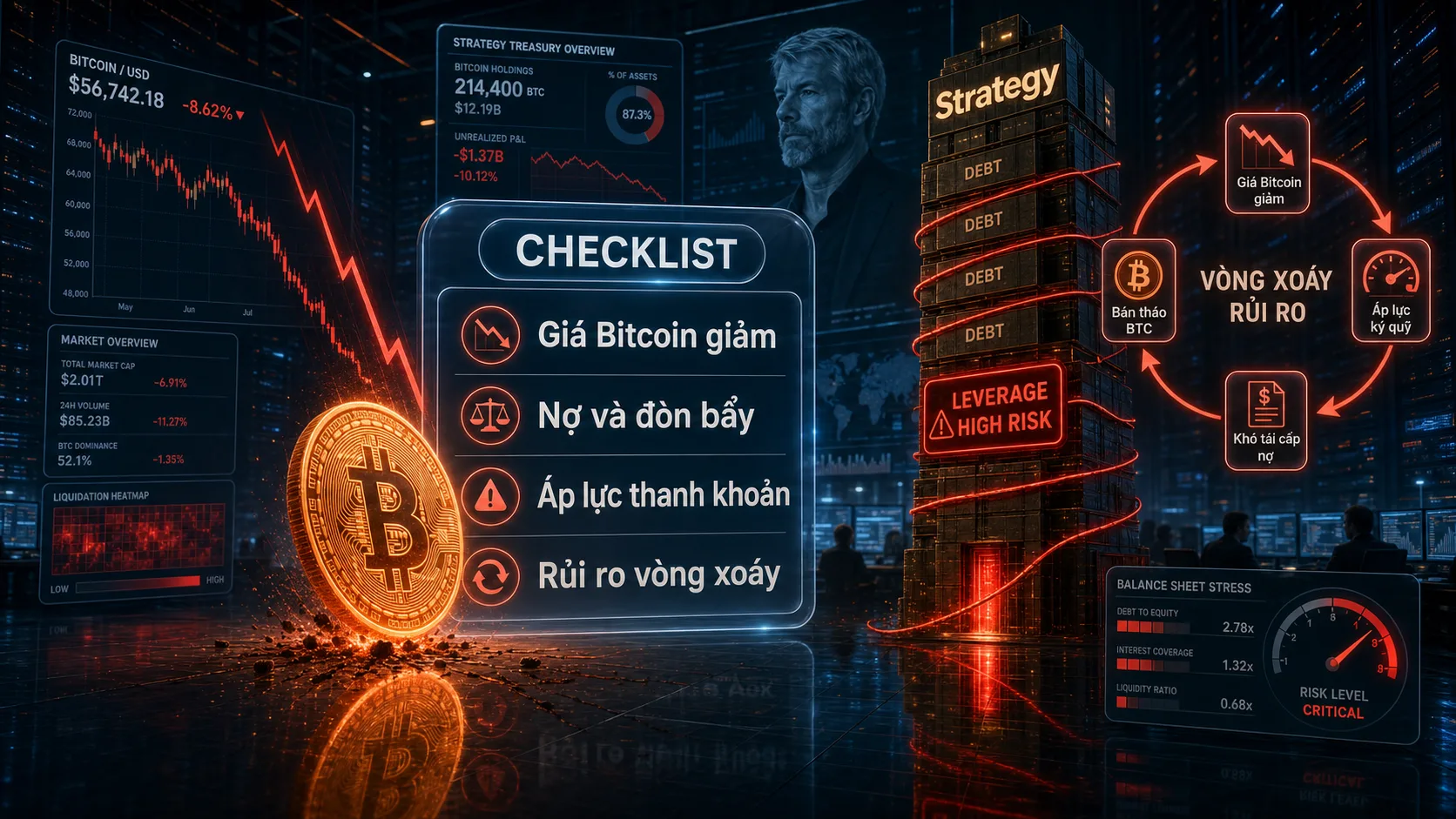 Bitcoin doom loop - checklist
