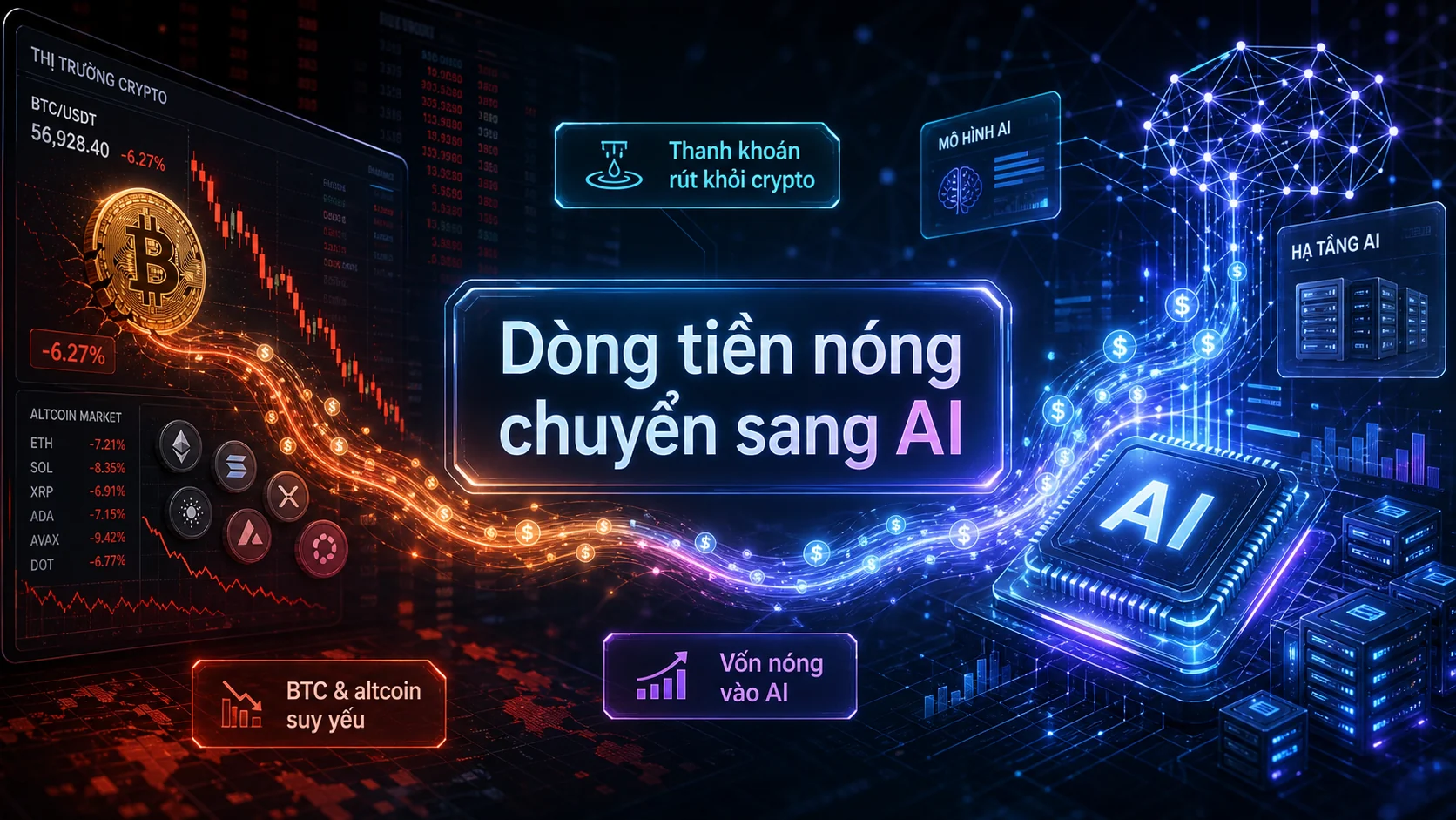 Dòng tiền nóng chuyển sang A trong bài Bitcoin và altcoin giảm: CZ nói gì, dữ liệu thị trường cho thấy gì?