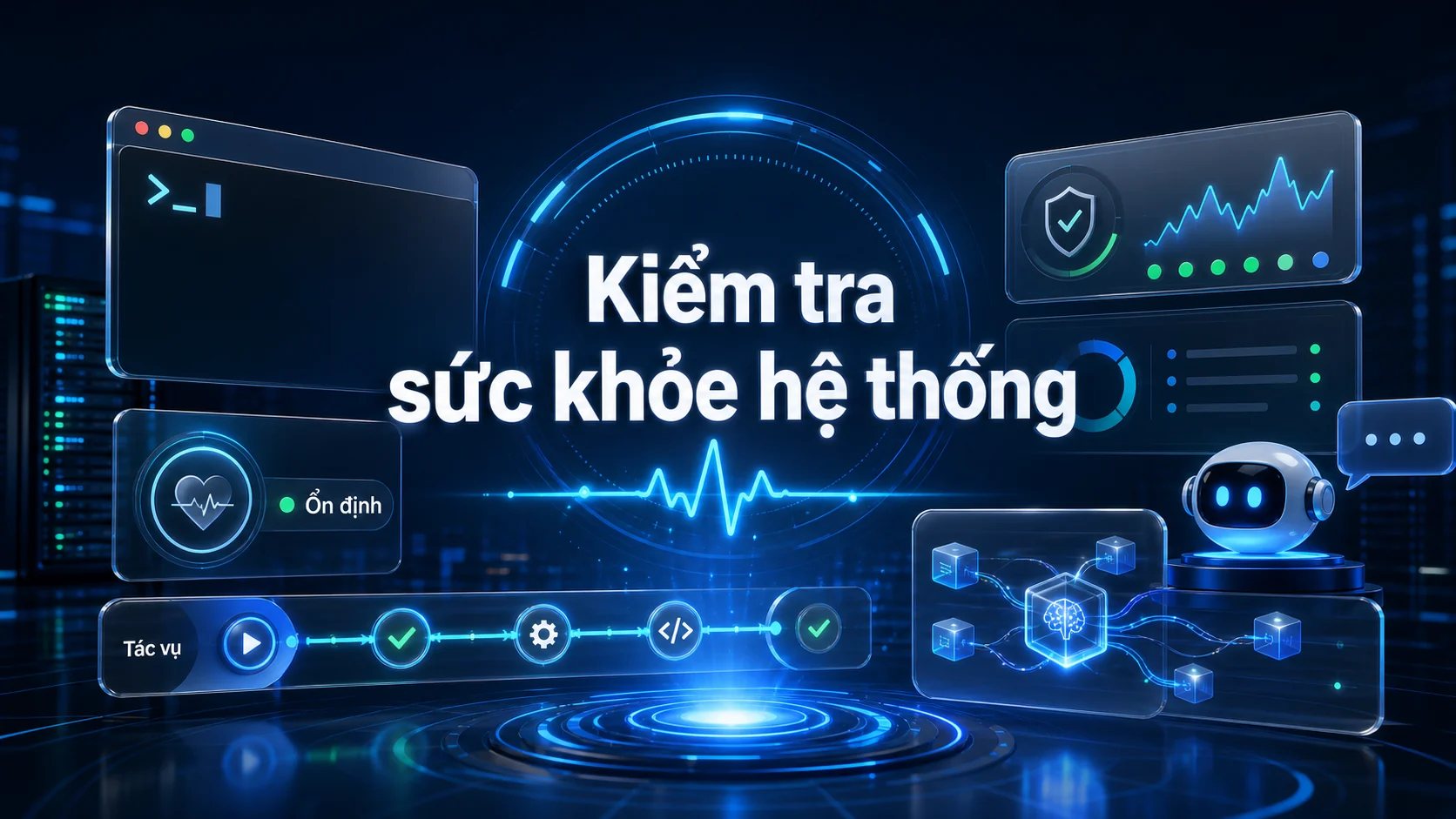 Kiểm tra sức khỏe hệ thống trong bài Cách sử dụng Hermes CLI hằng ngày cho công việc AI Agent