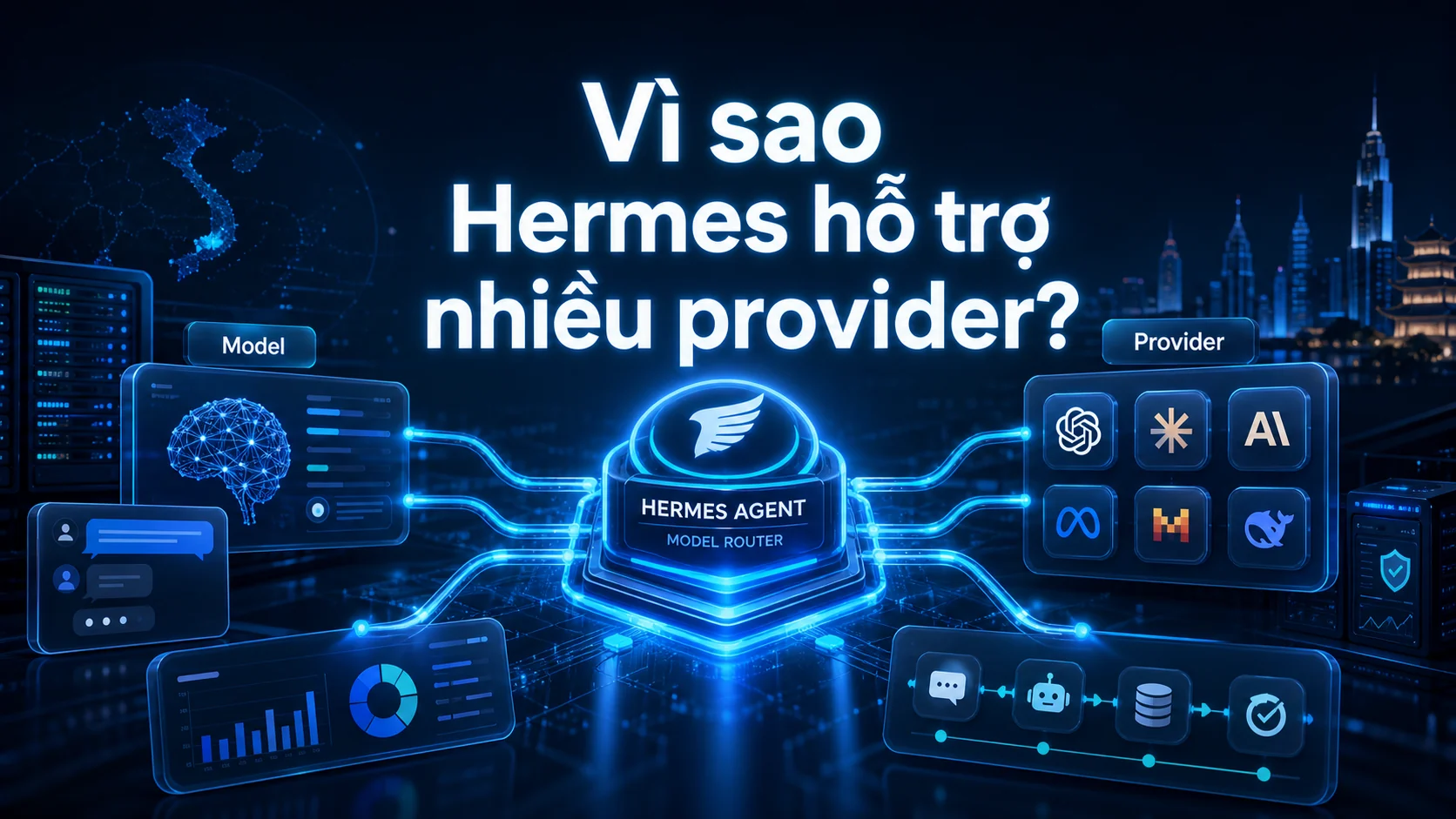 Cấu hình model và provider cho Hermes Agent