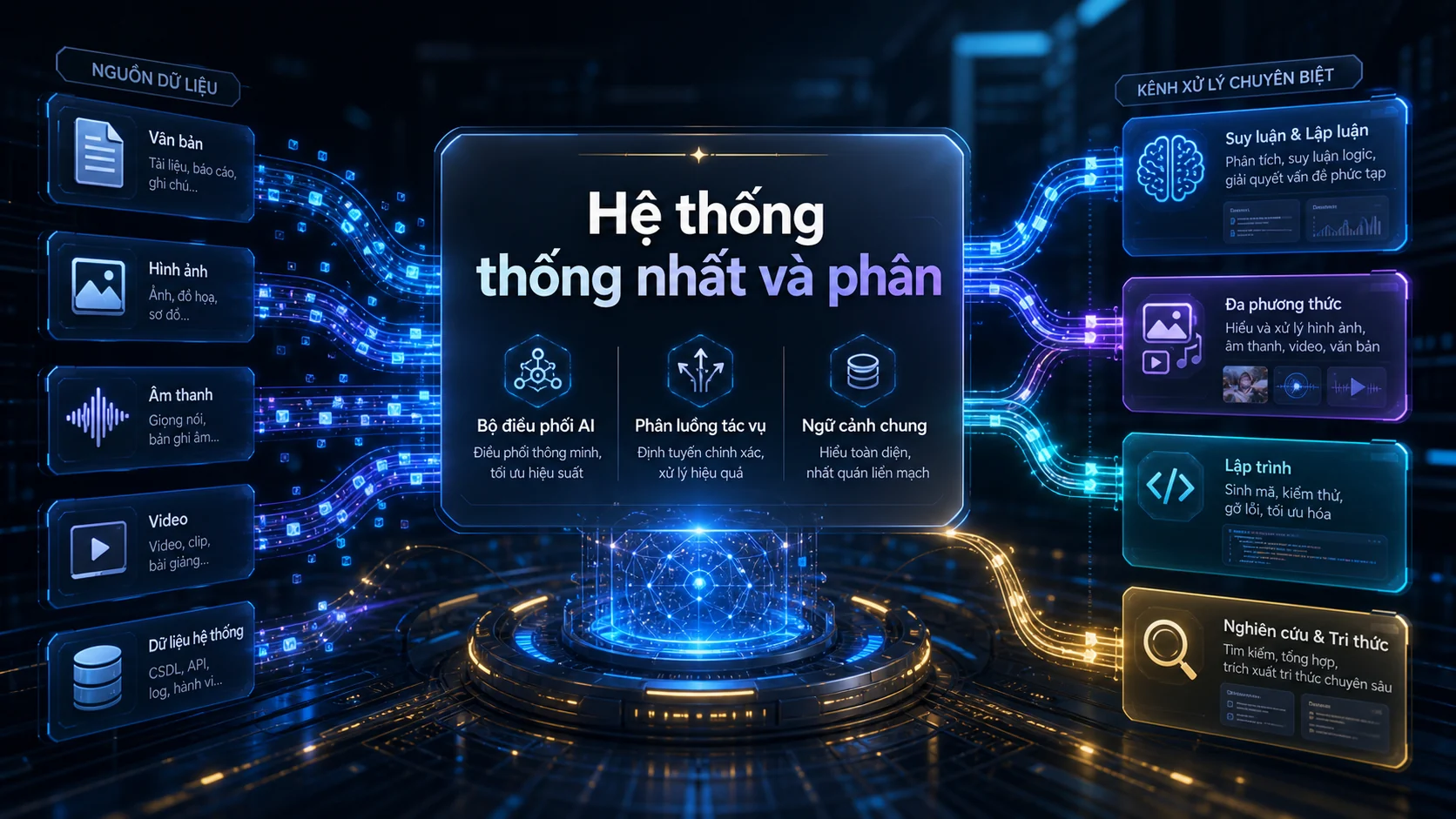 Hệ thống thống nhất và phân trong bài ChatGPT-5 là gì? Bước tiến mới trong hành trình chinh phục trí tuệ nhân tạo