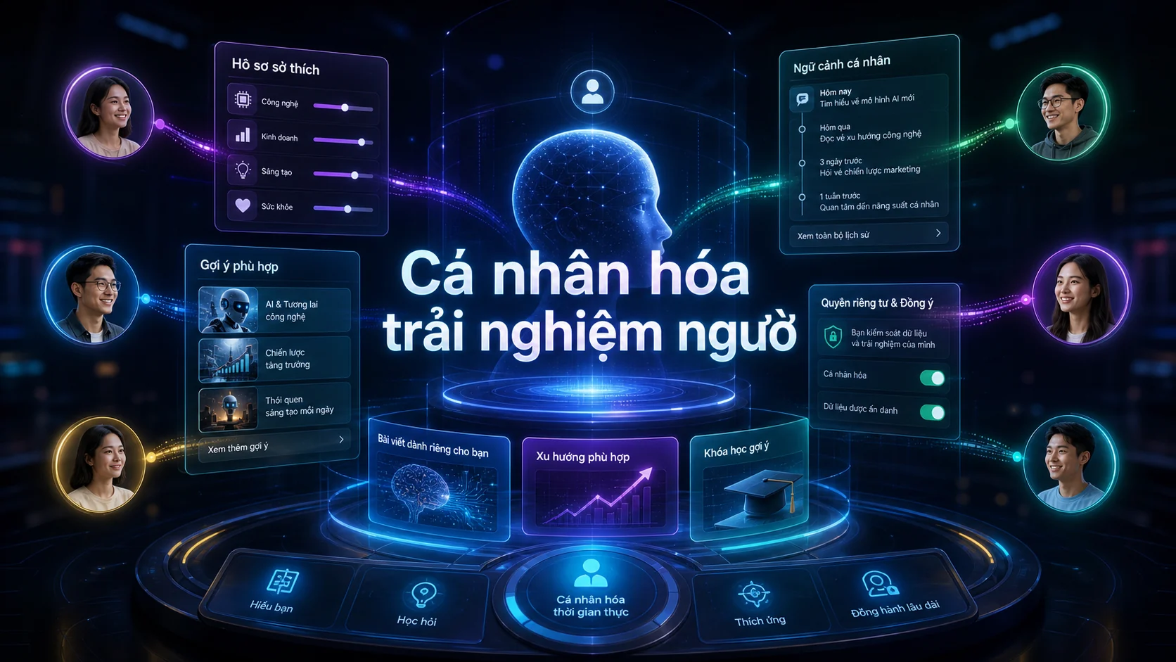 Cá nhân hóa trải nghiệm ngườ trong bài ChatGPT-5 là gì? Bước tiến mới trong hành trình chinh phục trí tuệ nhân tạo