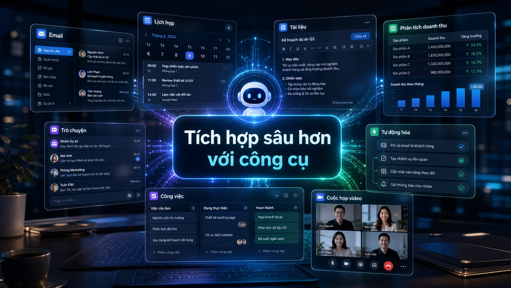 Tích hợp sâu hơn với công cụ trong bài ChatGPT-5 là gì? Bước tiến mới trong hành trình chinh phục trí tuệ nhân tạo