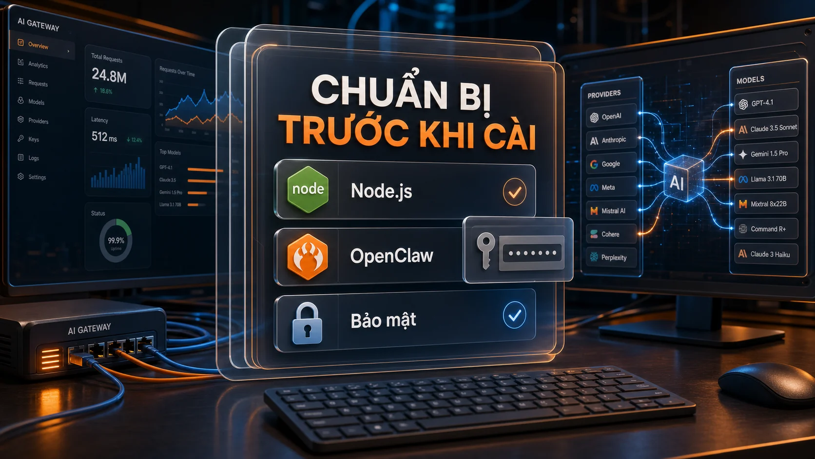 Chuẩn Bị Trước Khi Cài - hướng dẫn kết nối 9Router với OpenClaw