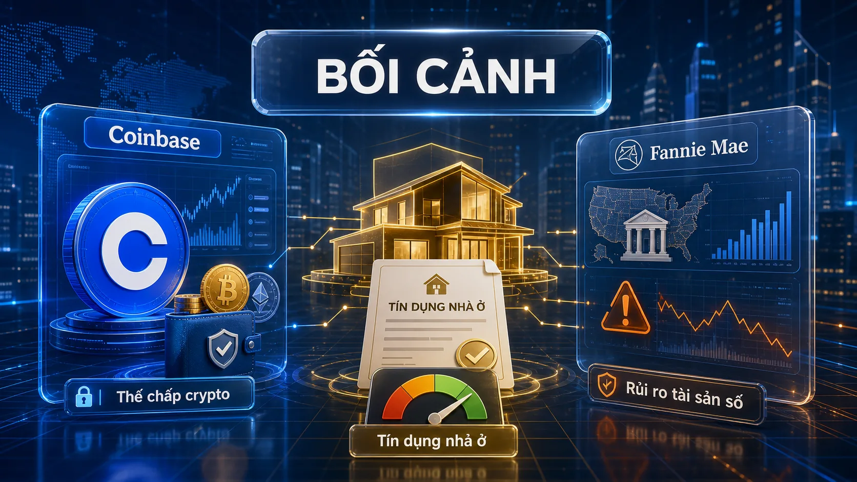 thế chấp crypto - bối cảnh