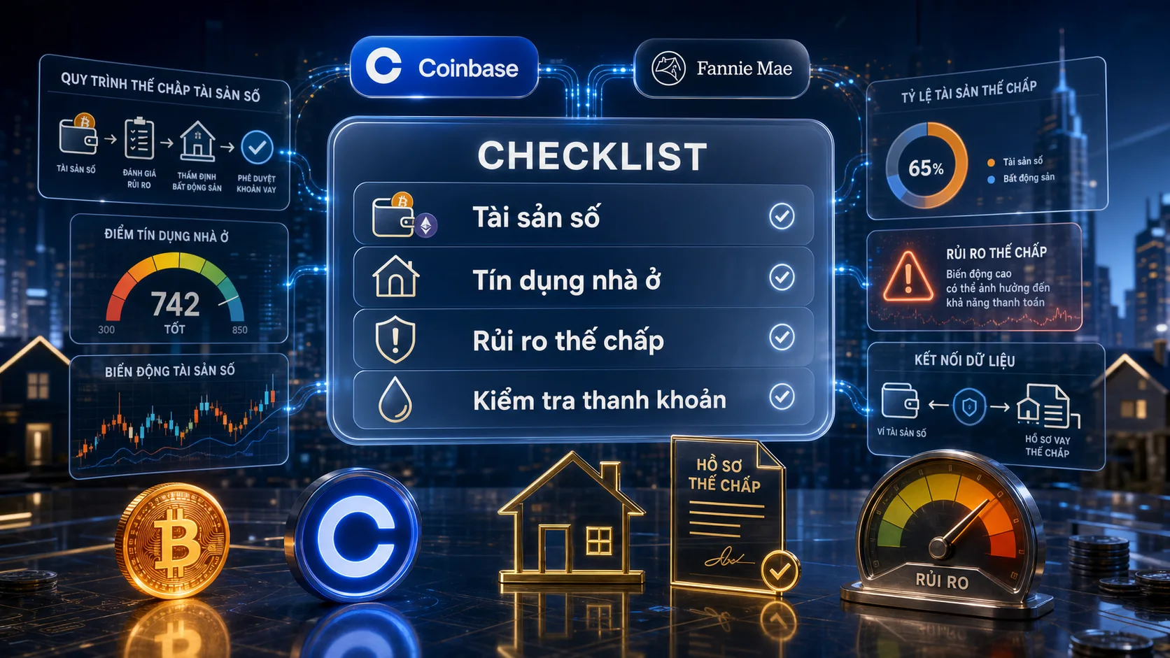 thế chấp crypto - checklist