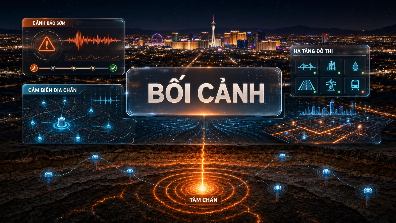 cảnh báo động đất - bối cảnh