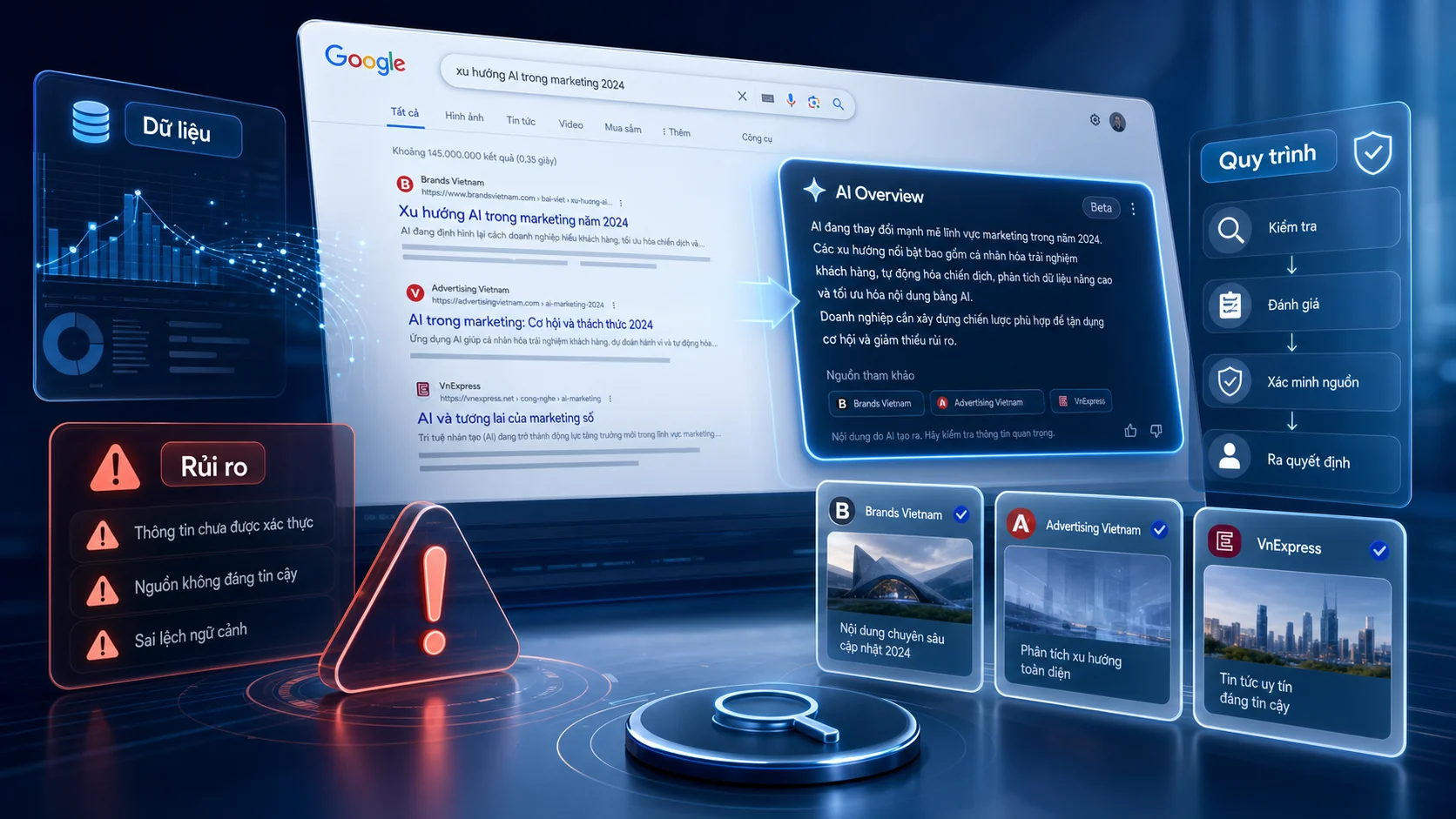 Rủi ro traffic SEO trong AI Search
