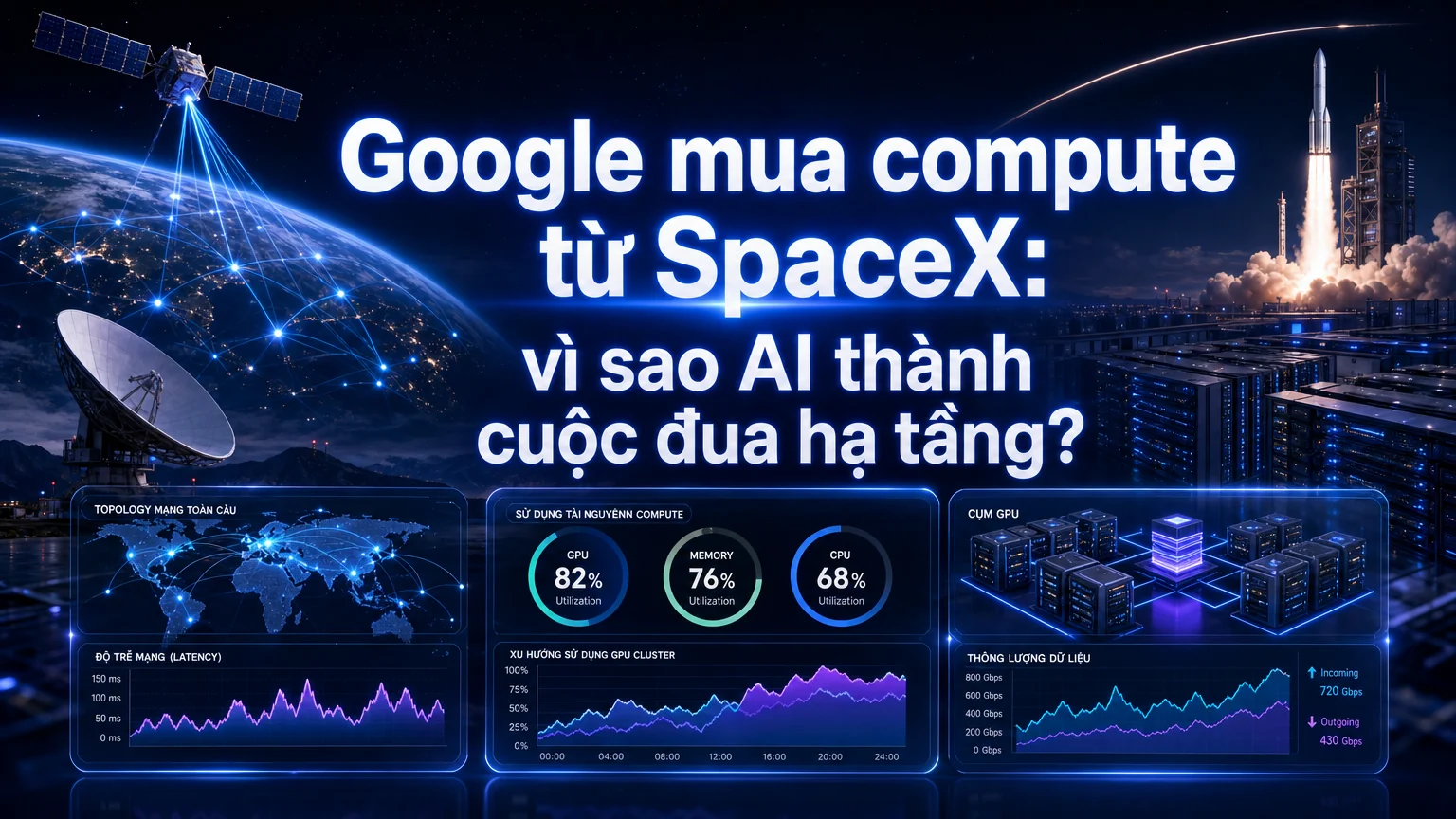 Google mua compute từ SpaceX: vì sao AI thành cuộc đua hạ tầng?