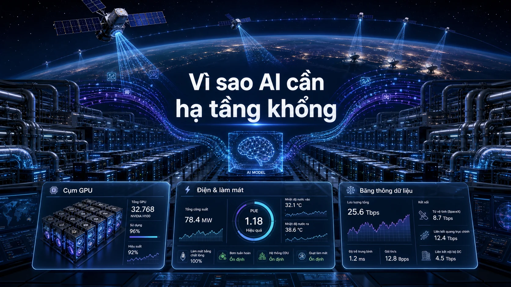Vì sao AI cần hạ tầng khổng trong bài Google mua compute từ SpaceX: vì sao AI thành cuộc đua hạ tầng?