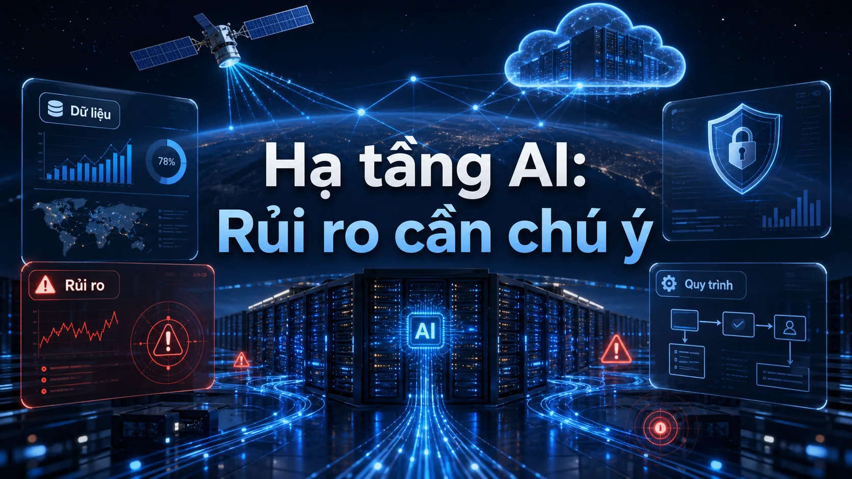 Rủi ro chi phí và dữ liệu khi triển khai AI