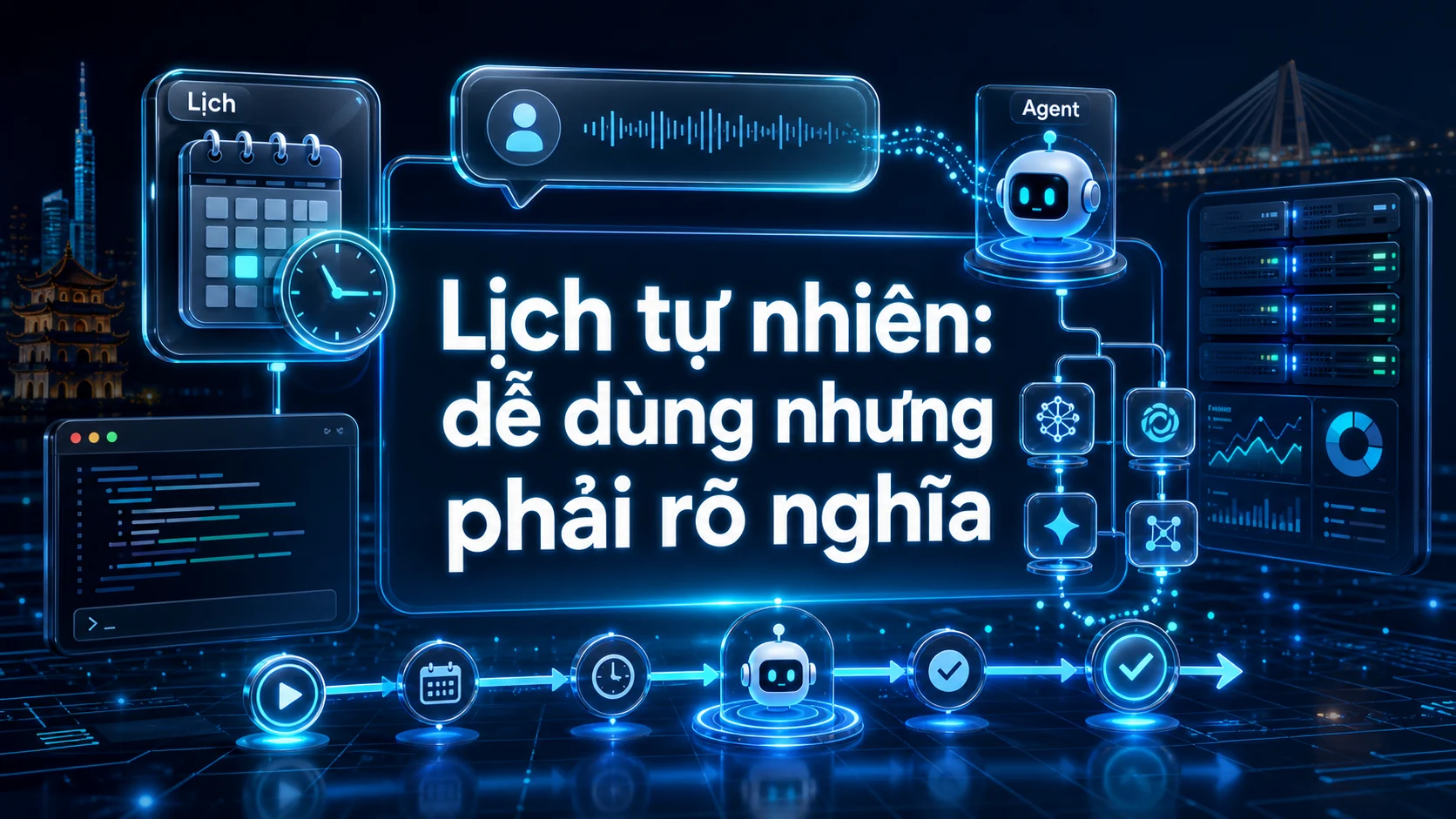 Lịch tự nhiên: dễ dùng nhưng phải rõ nghĩa trong bài Hermes Cron: tự động hóa AI Agent theo lịch