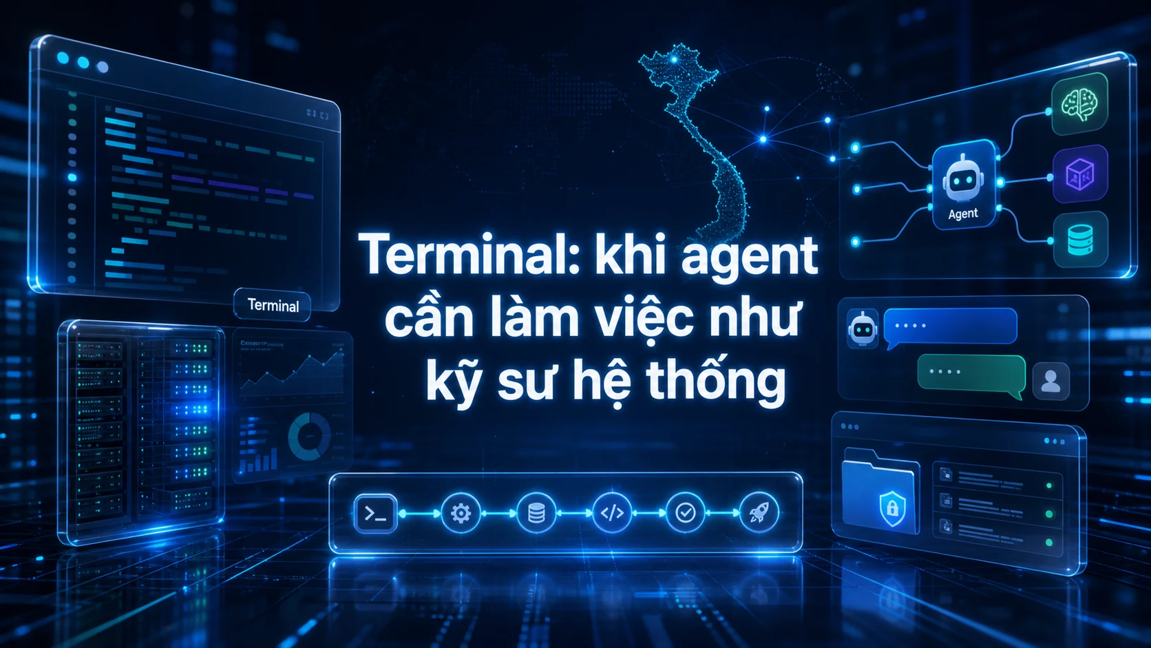Terminal: khi agent cần làm việc như kỹ sư hệ thống trong bài Hermes Tools: dùng browser, terminal và file an toàn