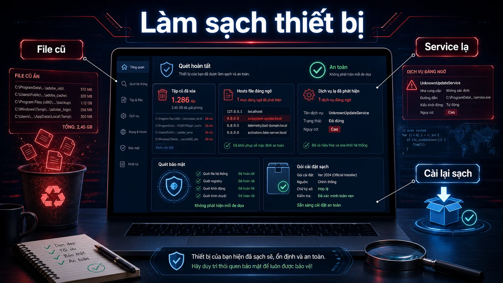 Máy từng cài phần mềm crack Adobe có thể còn dấu vết rủi ro
