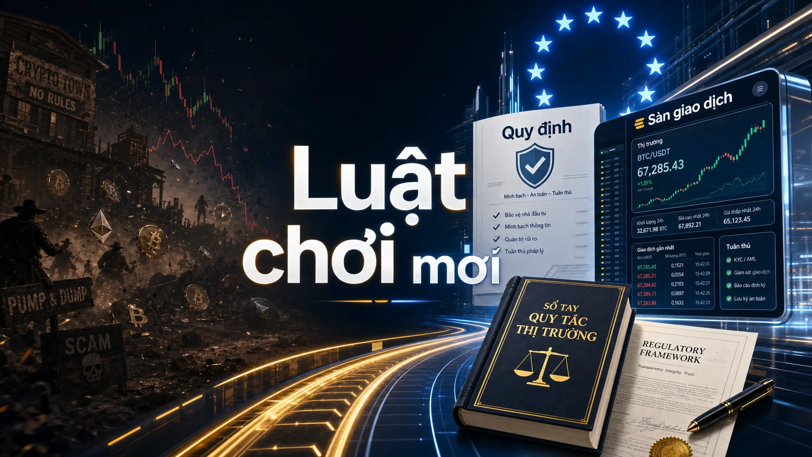 MiCA thay đổi luật chơi crypto tại châu Âu