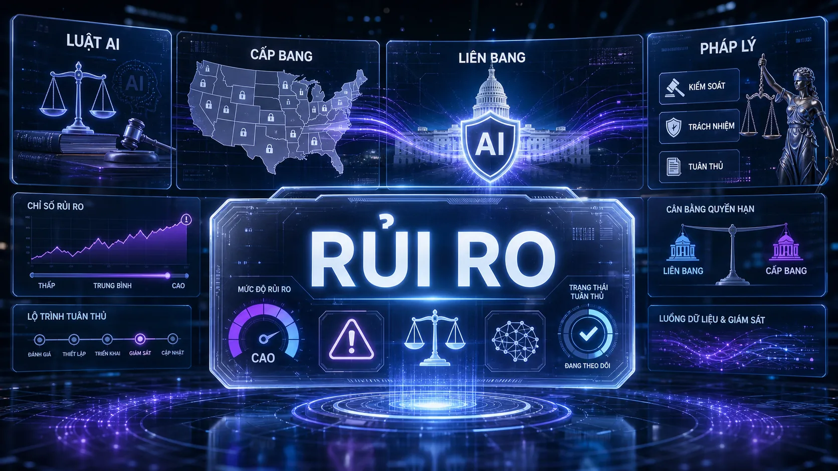luật AI cấp bang - rủi ro