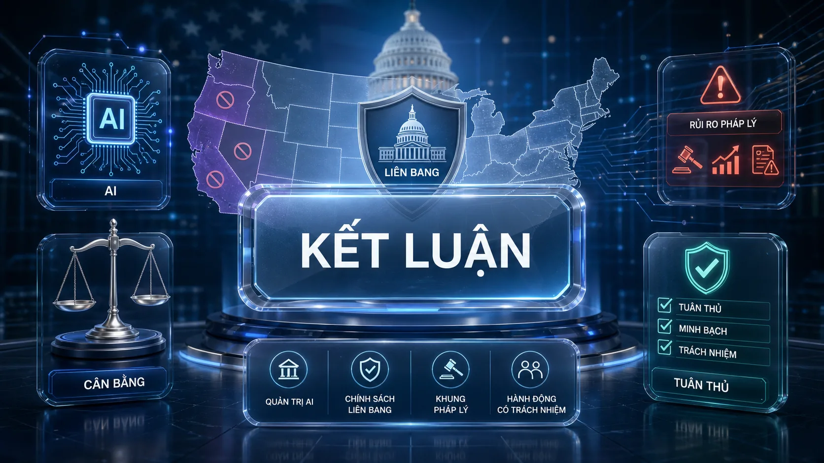 luật AI cấp bang - kết luận