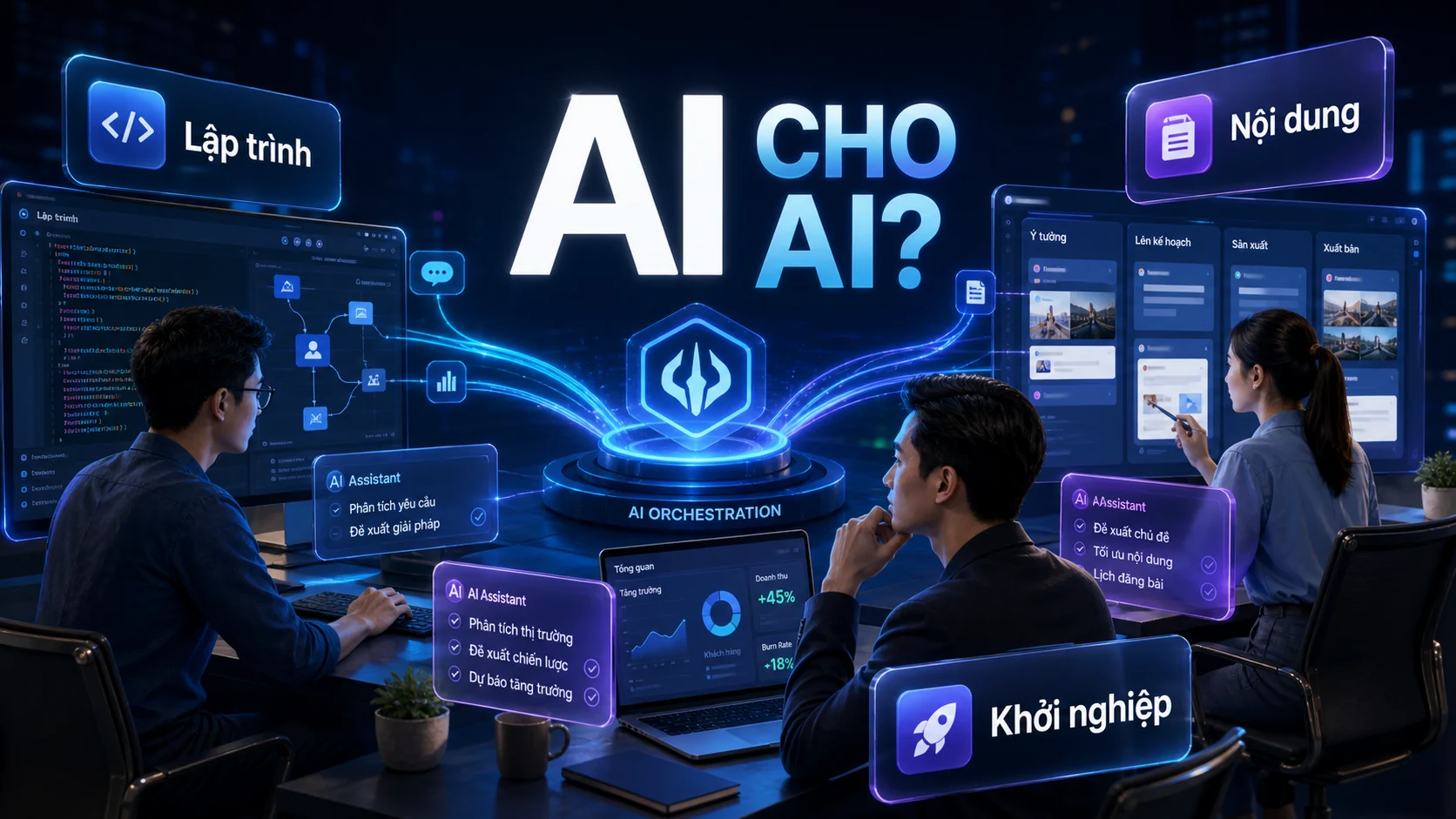 AI CHO AI? - Ai nên dùng OpenClaw? trong hướng dẫn OpenClaw