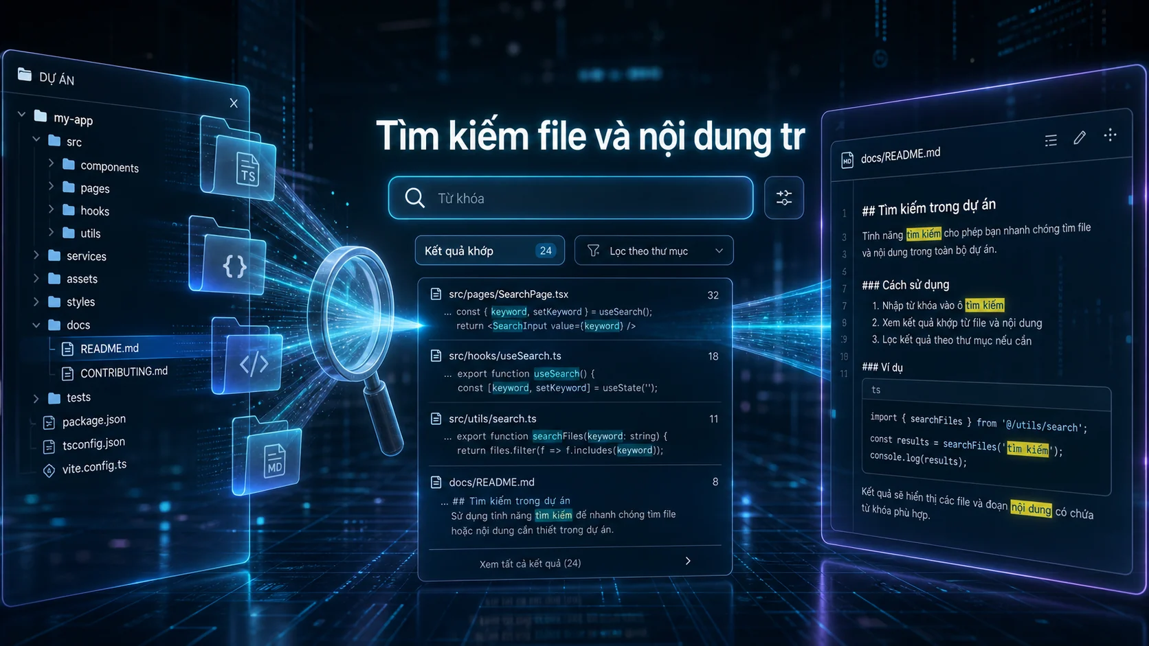 Tìm kiếm file và nội dung tr trong bài Quản lý file bằng OpenClaw: đọc, tạo, chỉnh sửa và tổ chức dự án hiệu quả
