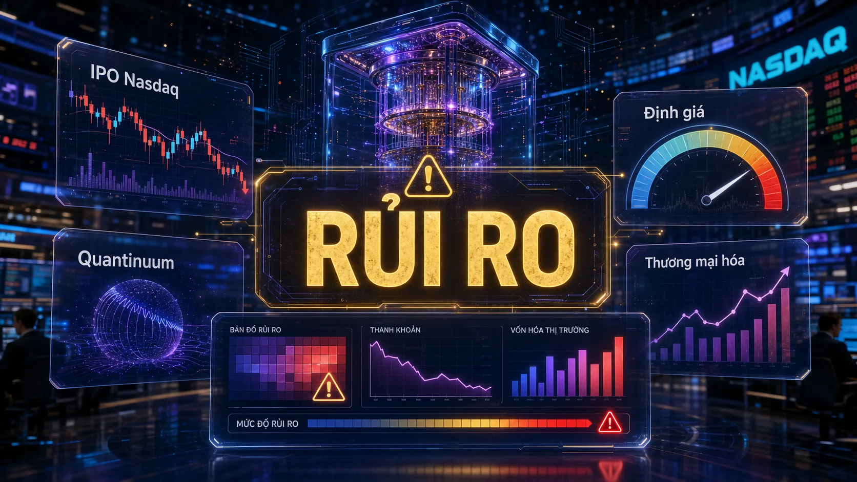 Quantinuum IPO - rủi ro
